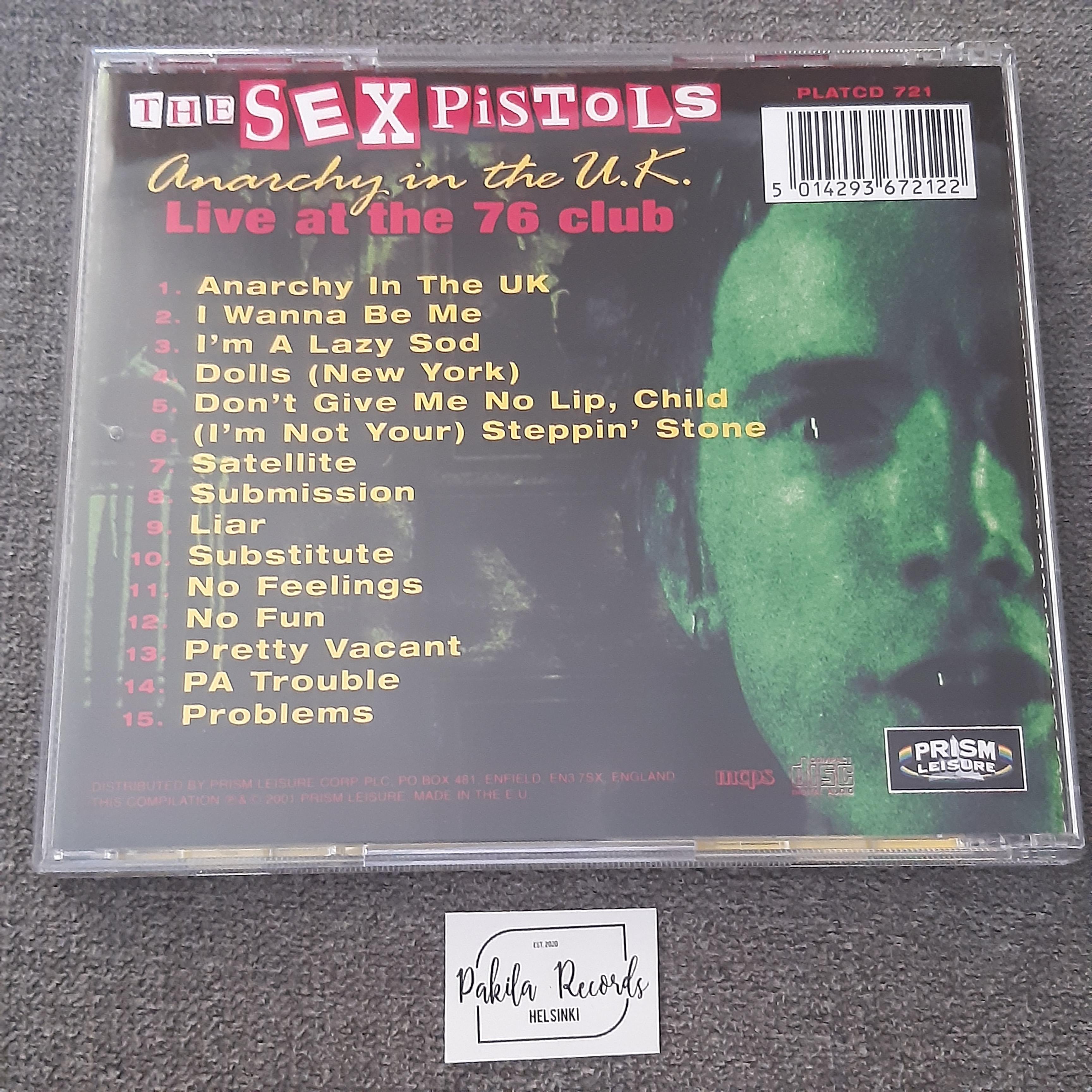 The Sex Pistols - Anarchy In The U.K. - CD (käytetty)