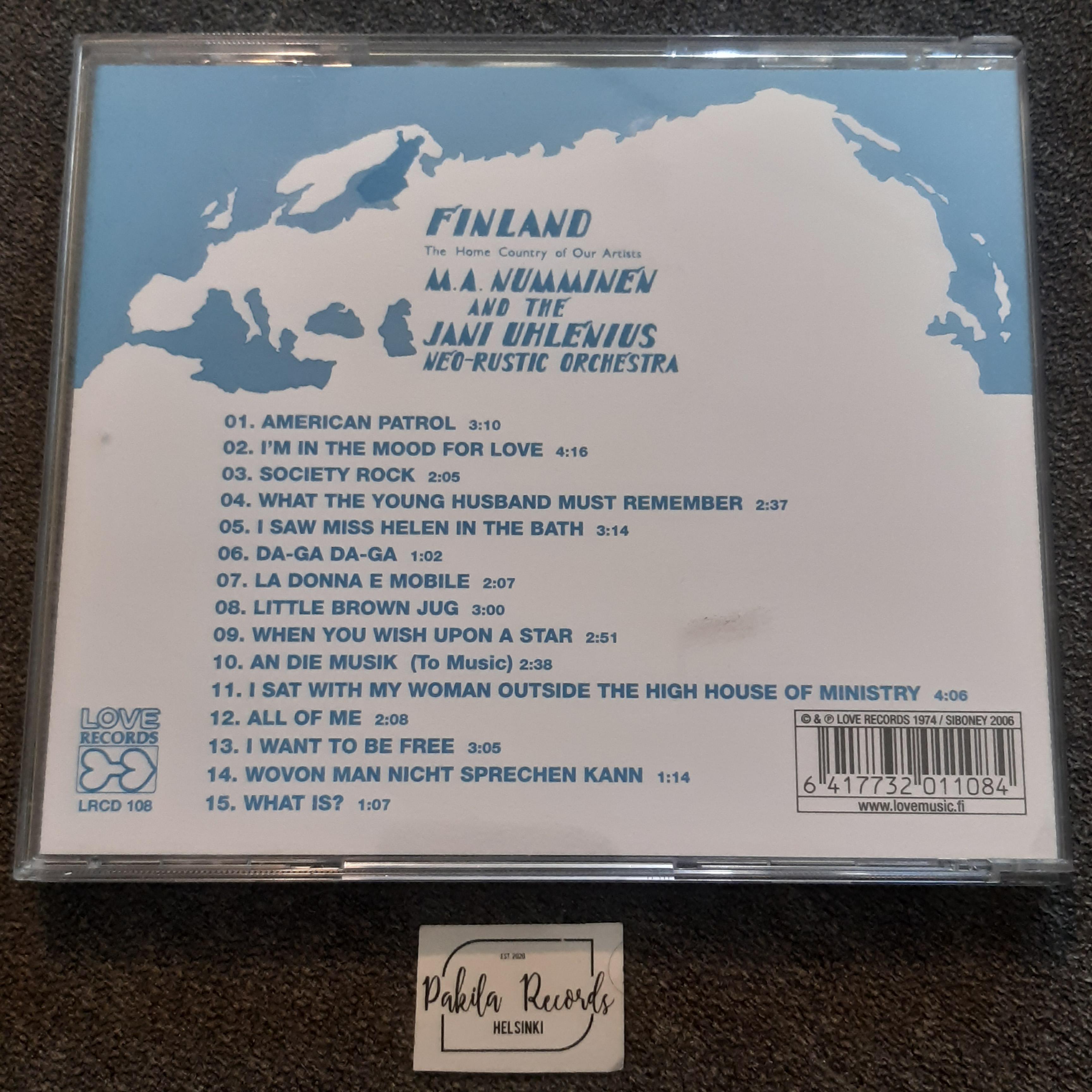 M.A. Numminen - In English - CD (käytetty)