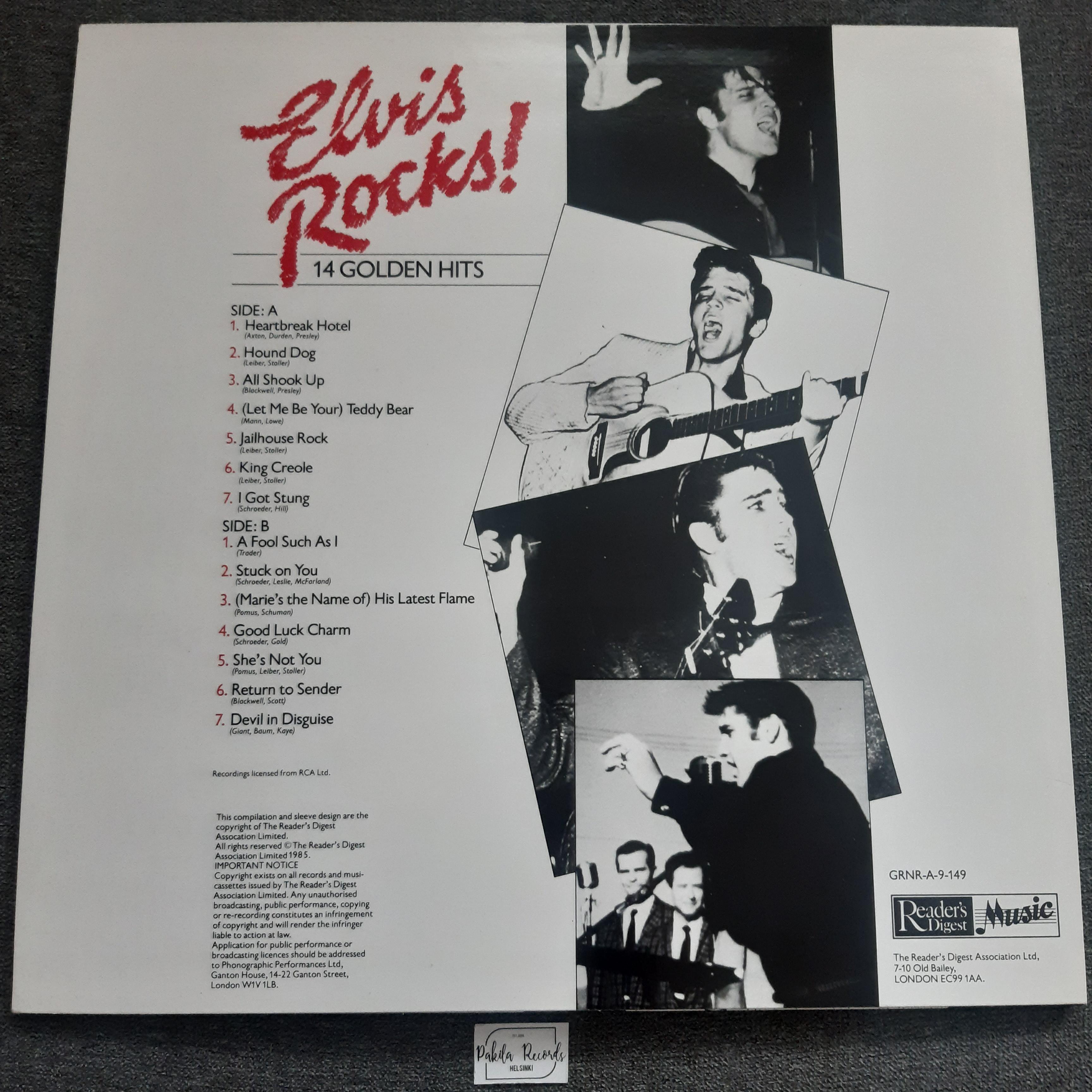 Elvis Presley - Elvis Rocks! - LP (käytetty)