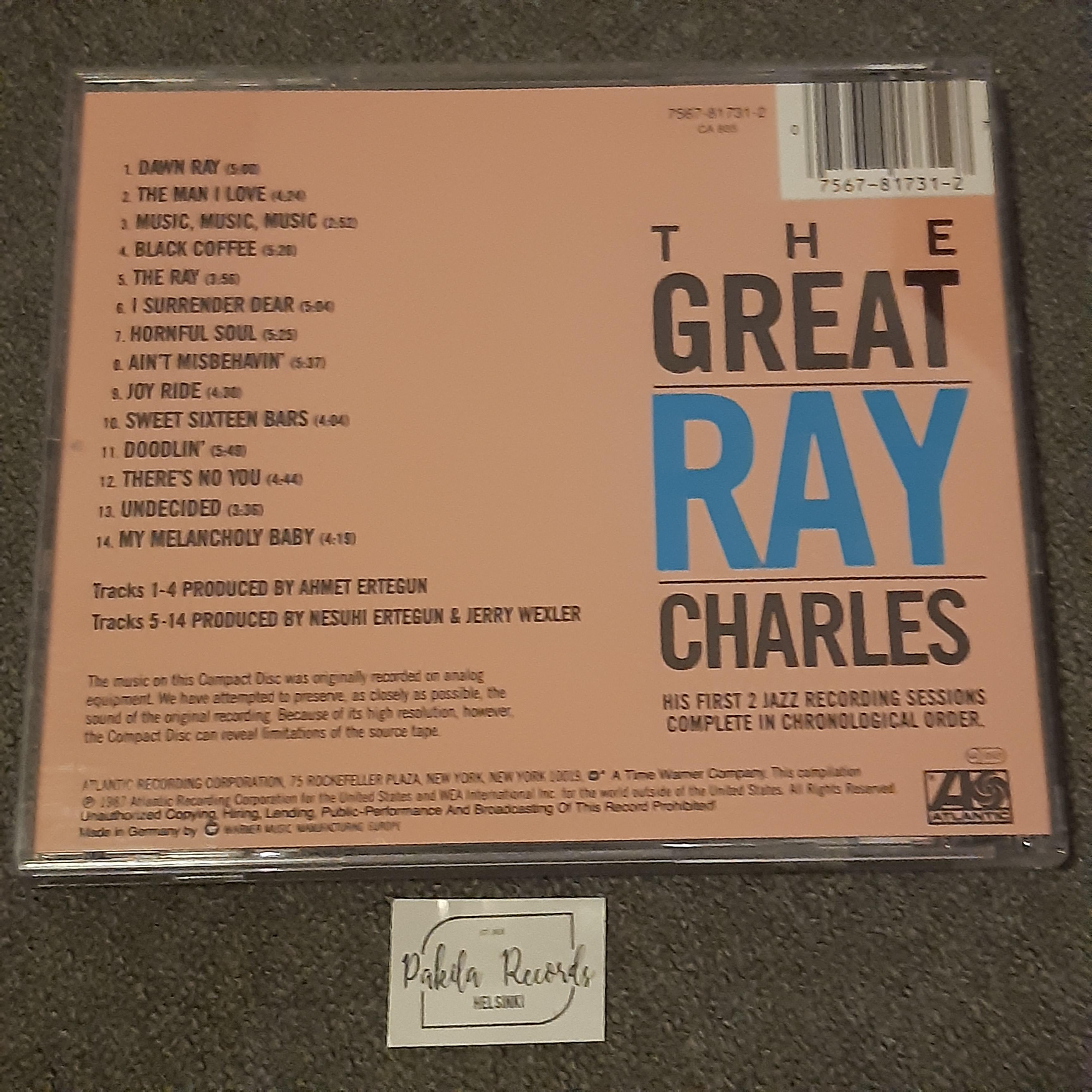 Ray Charles - The Great Ray Charles - CD (käytetty)