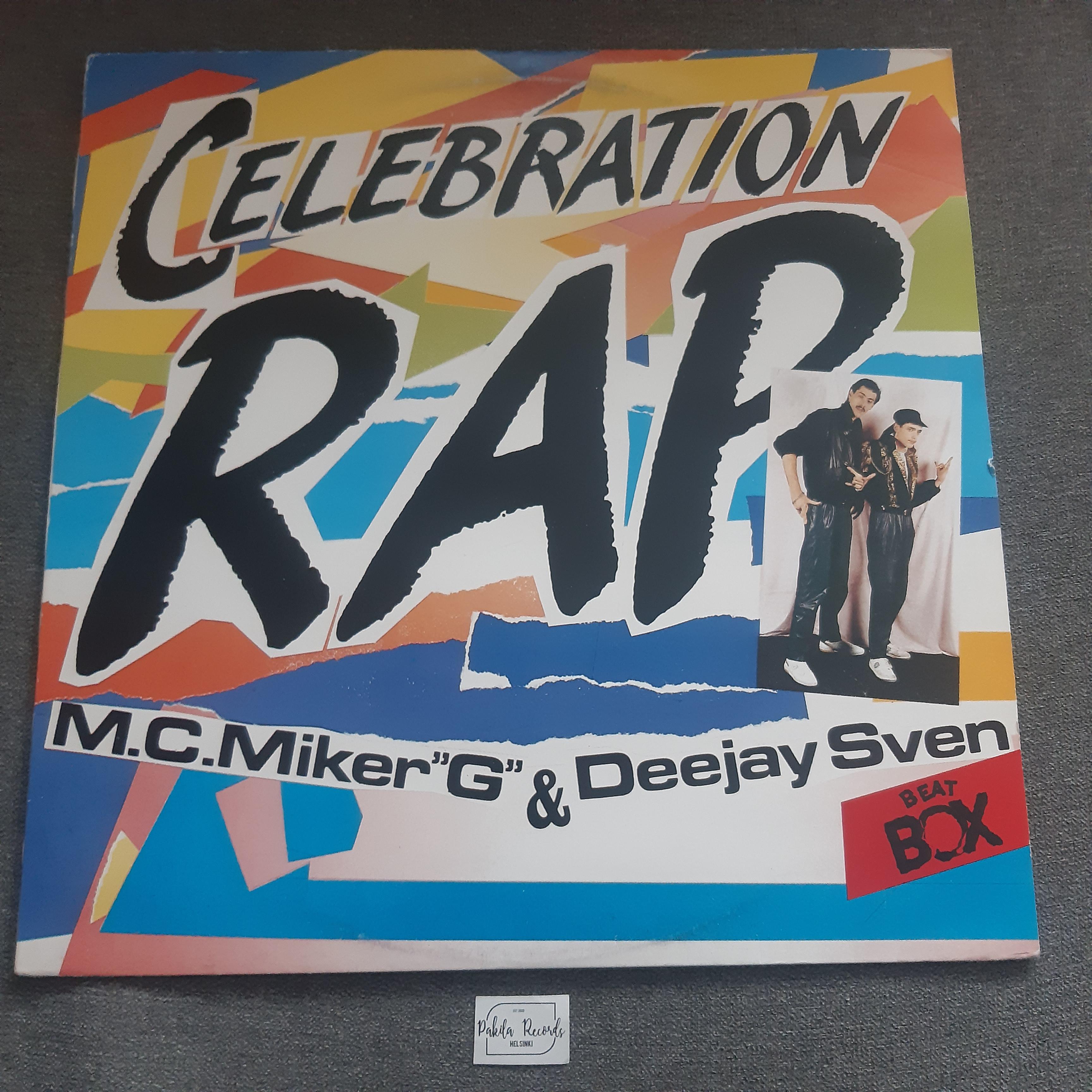 M.C.Miker"G" & Deejay Sven - Celebration Rap - EP 12" (käytetty)