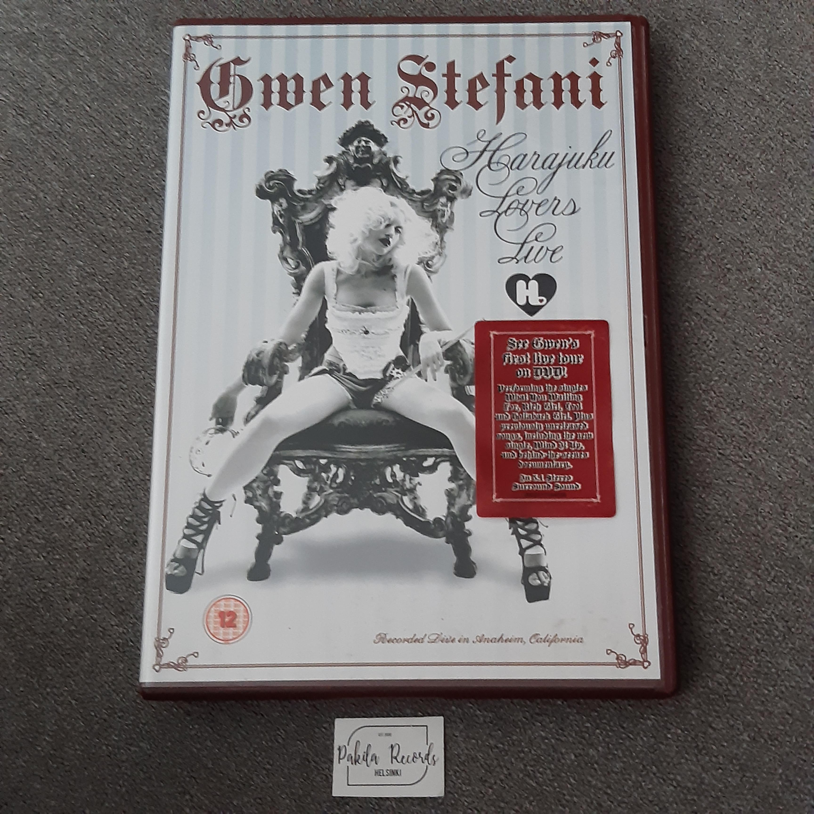 Gwen Stefani - Harajuku Lovers Live - DVD (käytetty)