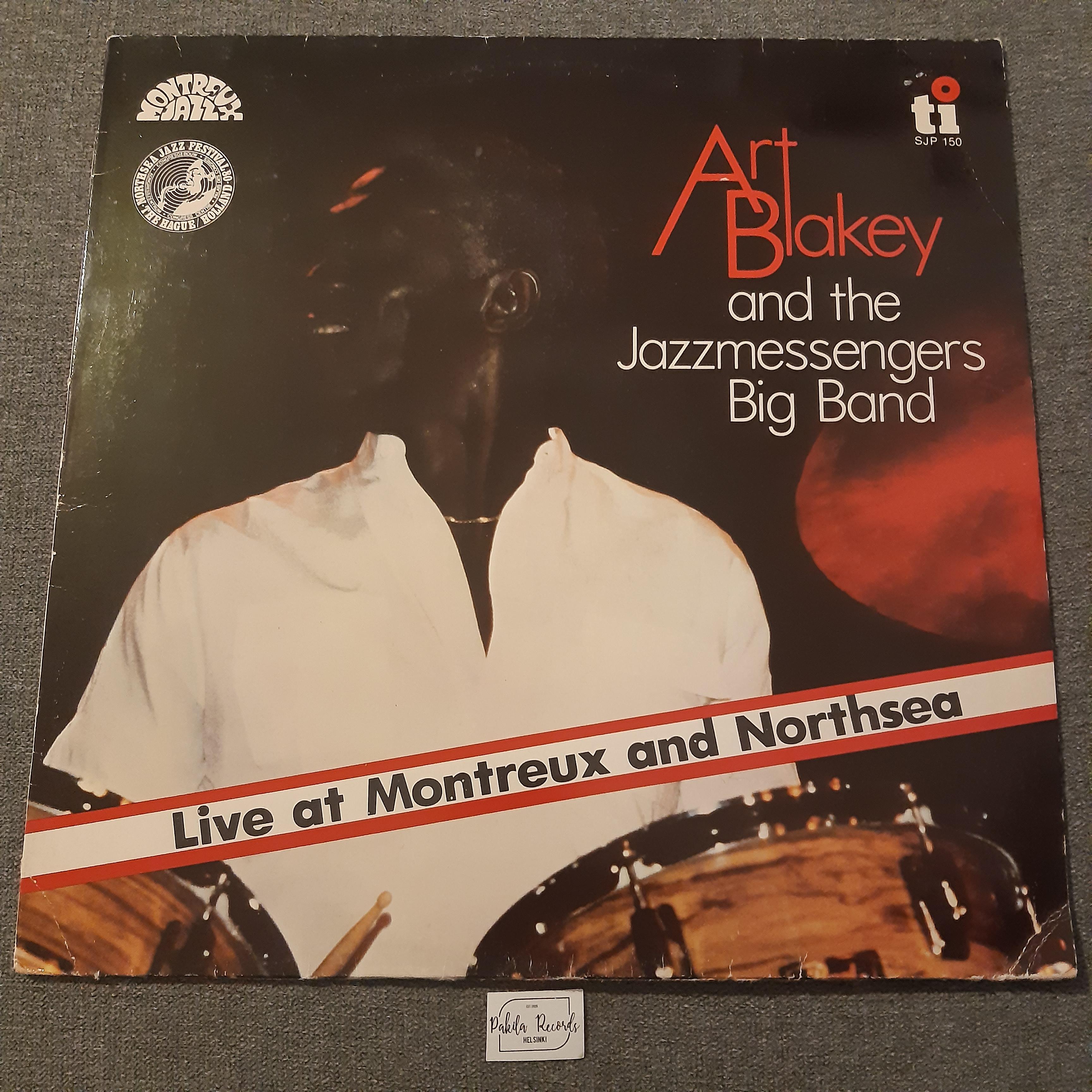 Art Blakey & The Jazzmessengers Big Band - Live At Montreux And Northsea - LP (käytetty)