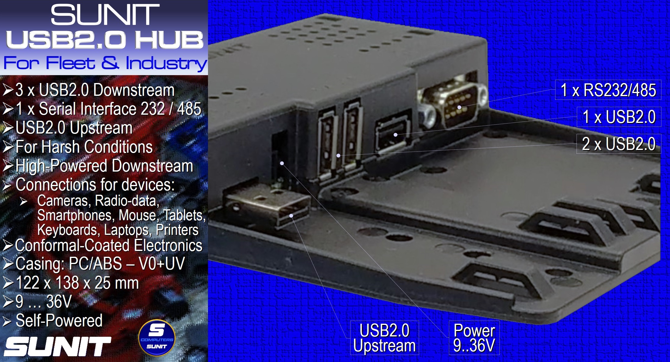 USB-HUB, USB2.0
