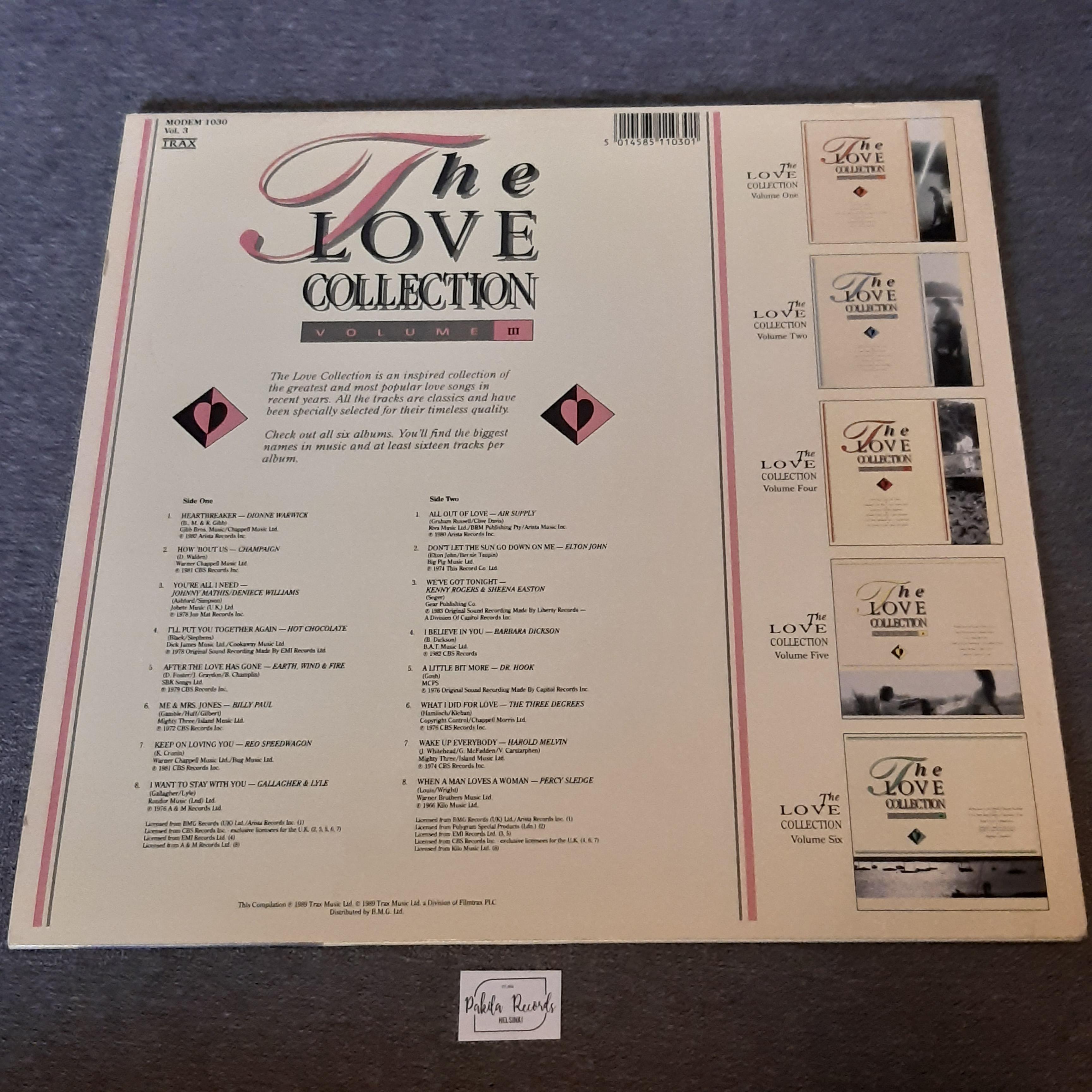 The Love Collection Volume III - LP (käytetty)