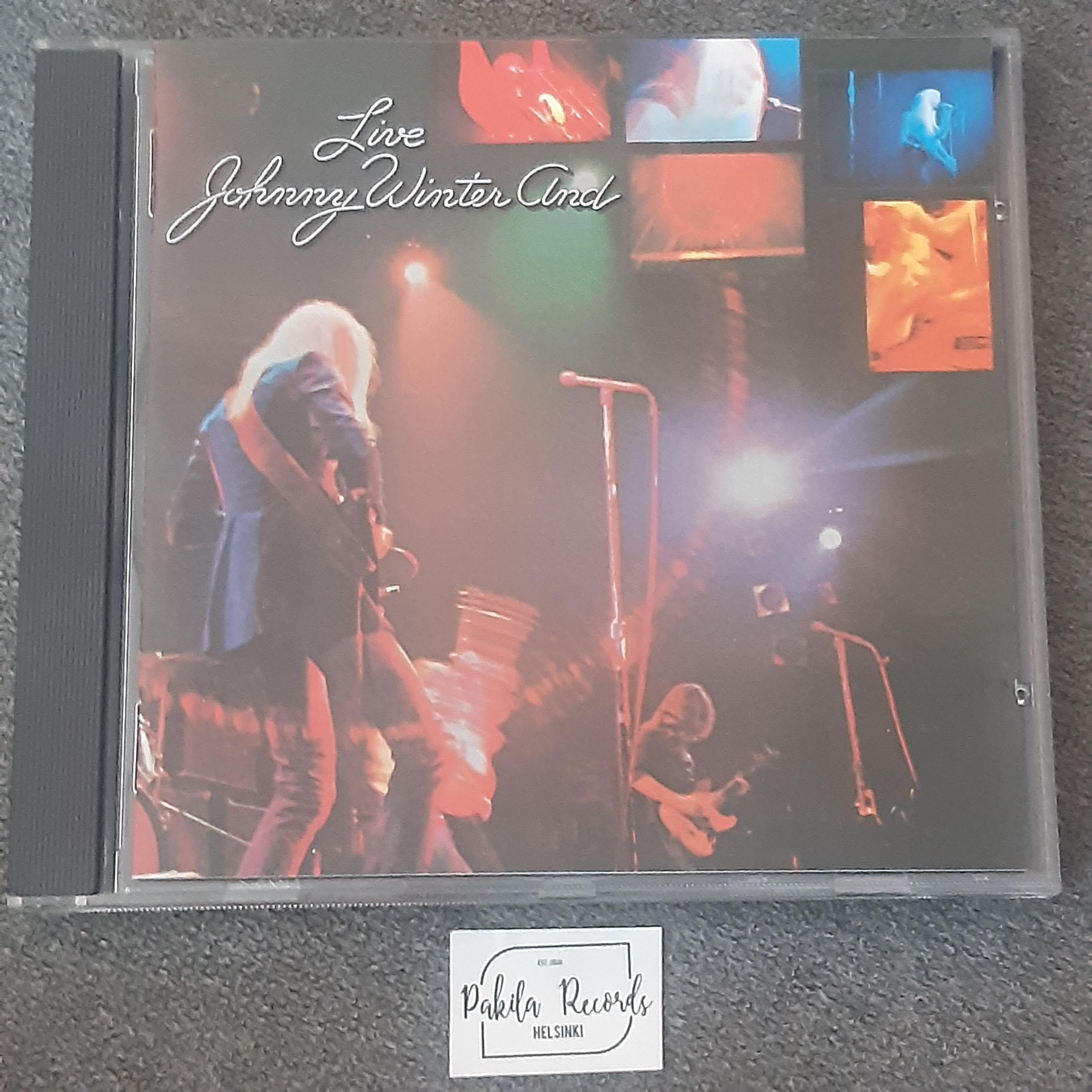 Johnny Winter And - Live Johnny Winter And - CD (käytetty)