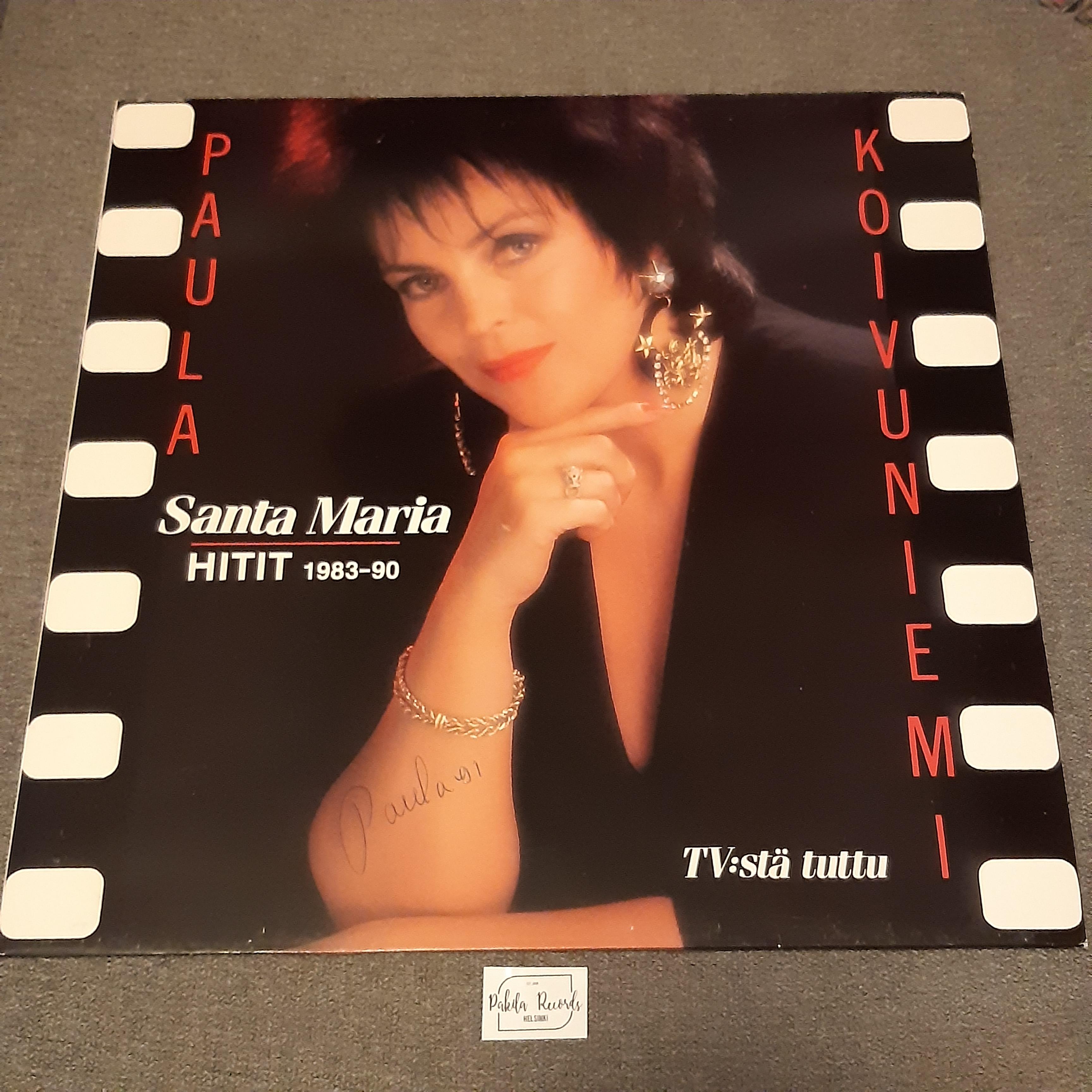 Paula Koivuniemi - Santa Maria, Hitit 1983-90 - LP (käytetty)