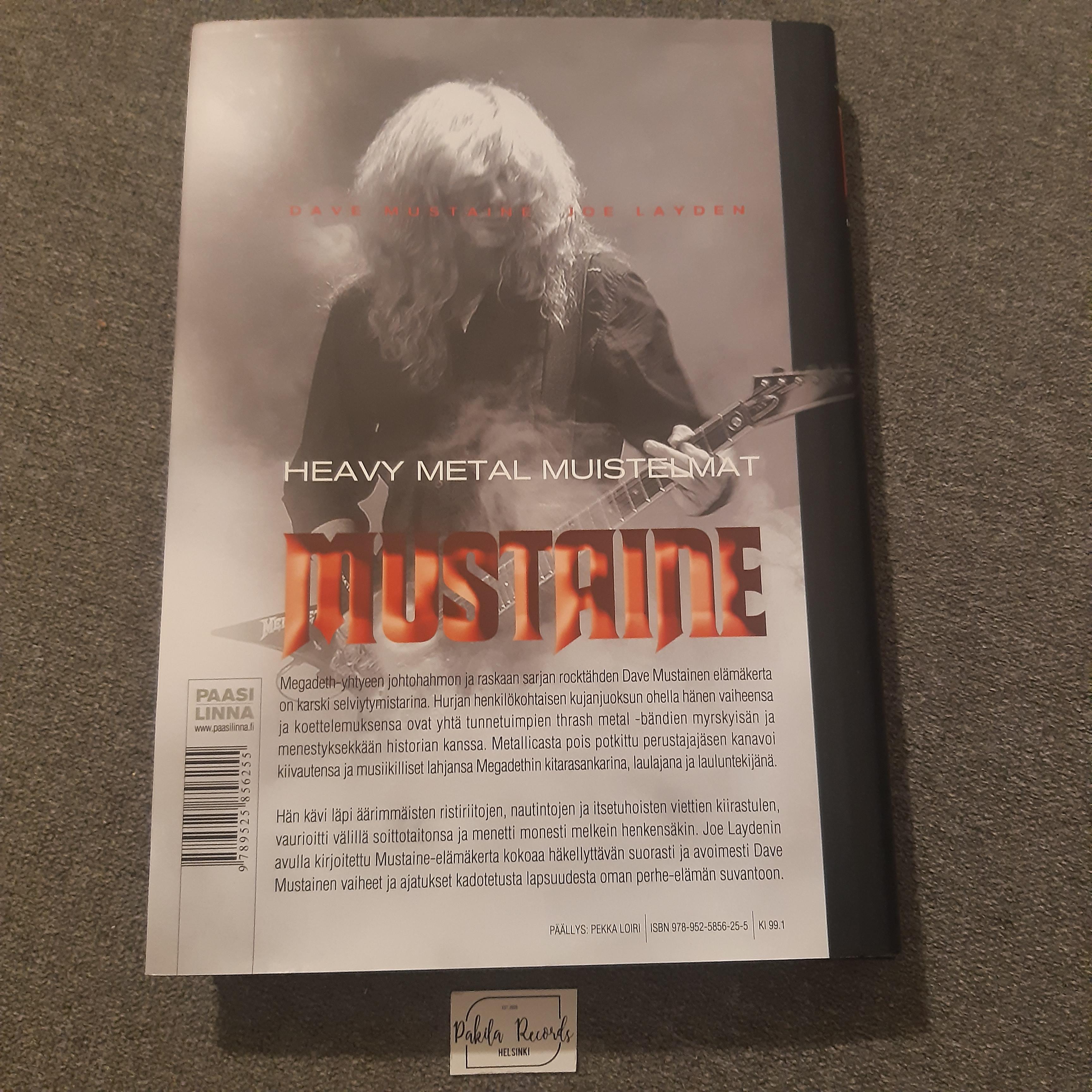 Mustaine, Heavy Metal muistelmat - Dave Mustaine, Joe Layden - Kirja (käytetty)