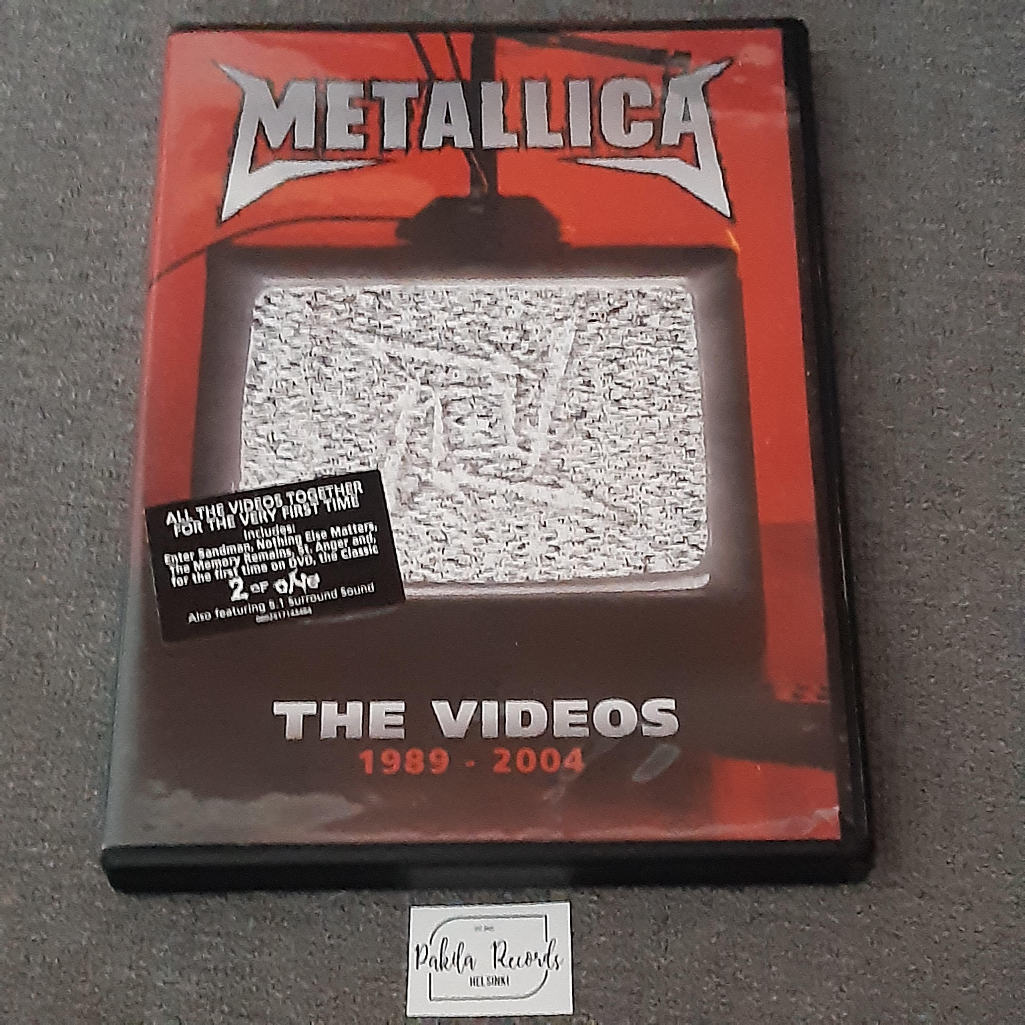 Metallica - The Videos 1989-2004 - DVD (käytetty)