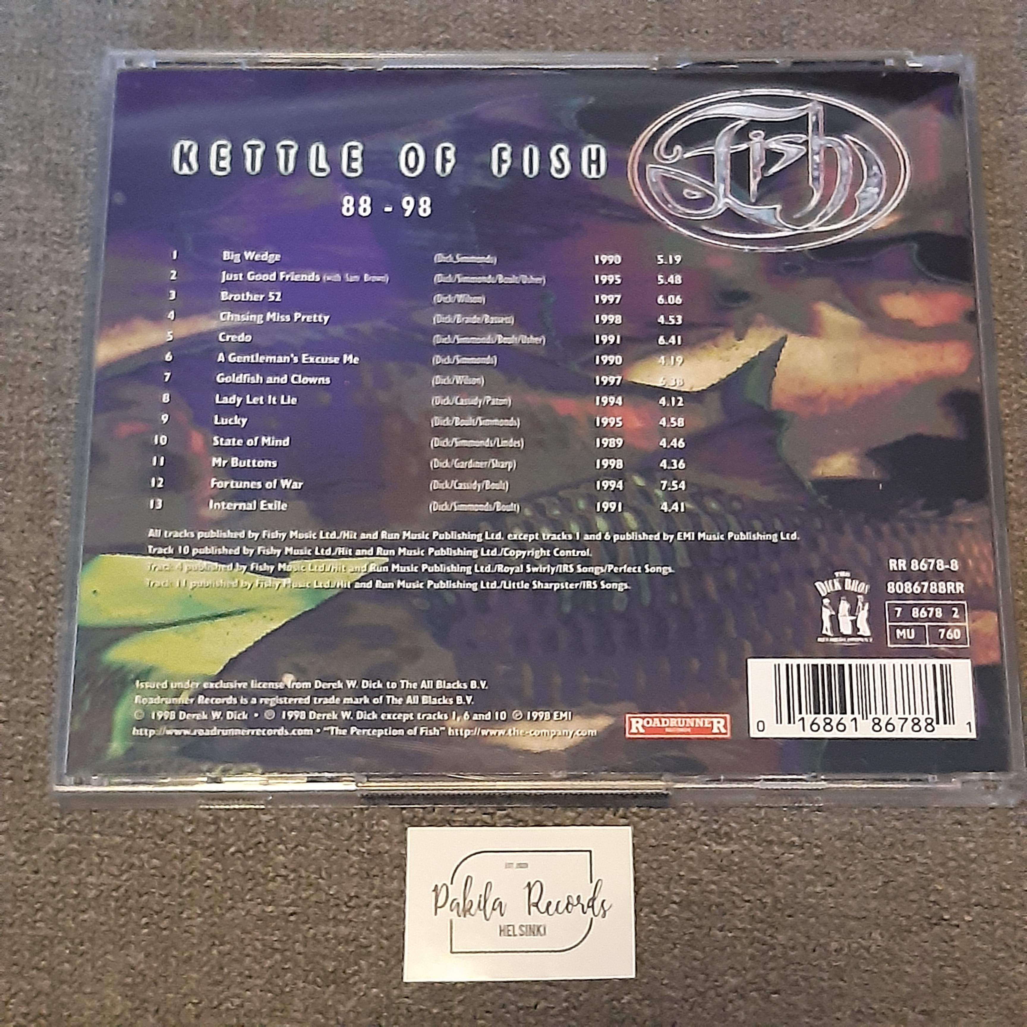 Xish - Kettle Of Fish 88-98 - CD + CD-ROM (käytetty)