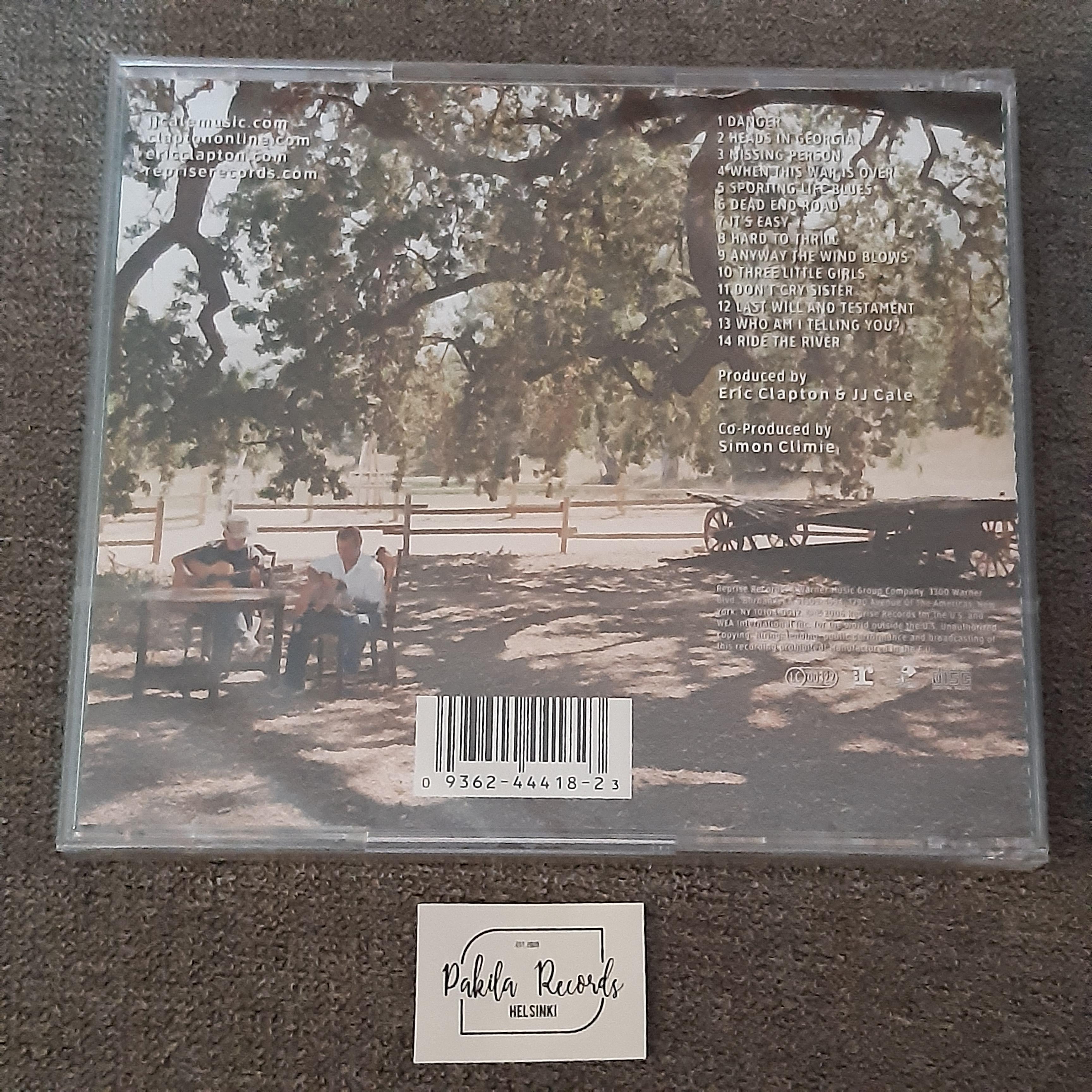 JJ Cale & Eric Clapton - The Road To Escondido - CD (uusi)