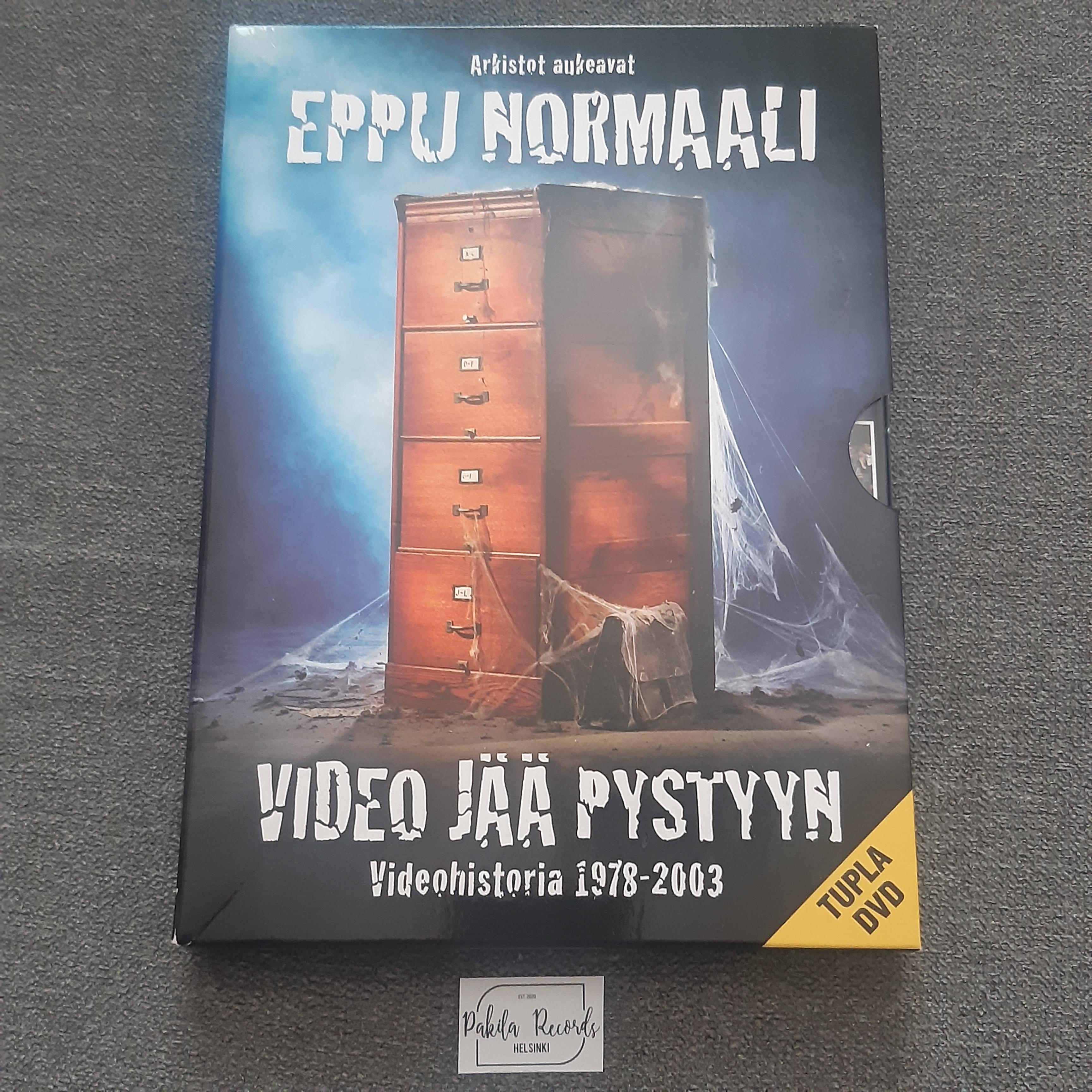 Eppu Normaali - Video jää pystyyn - 2 DVD (käytetty)