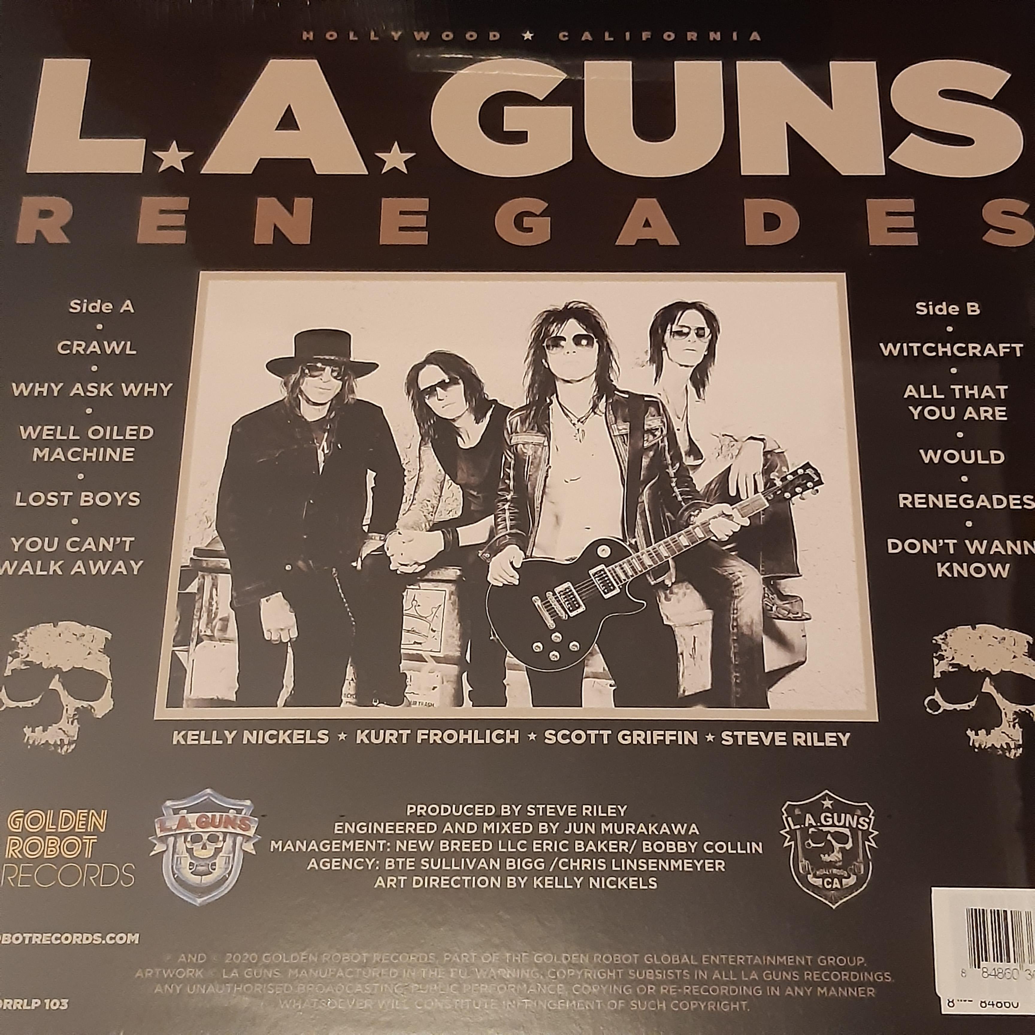 L.A. Guns - Renegades - LP (uusi)