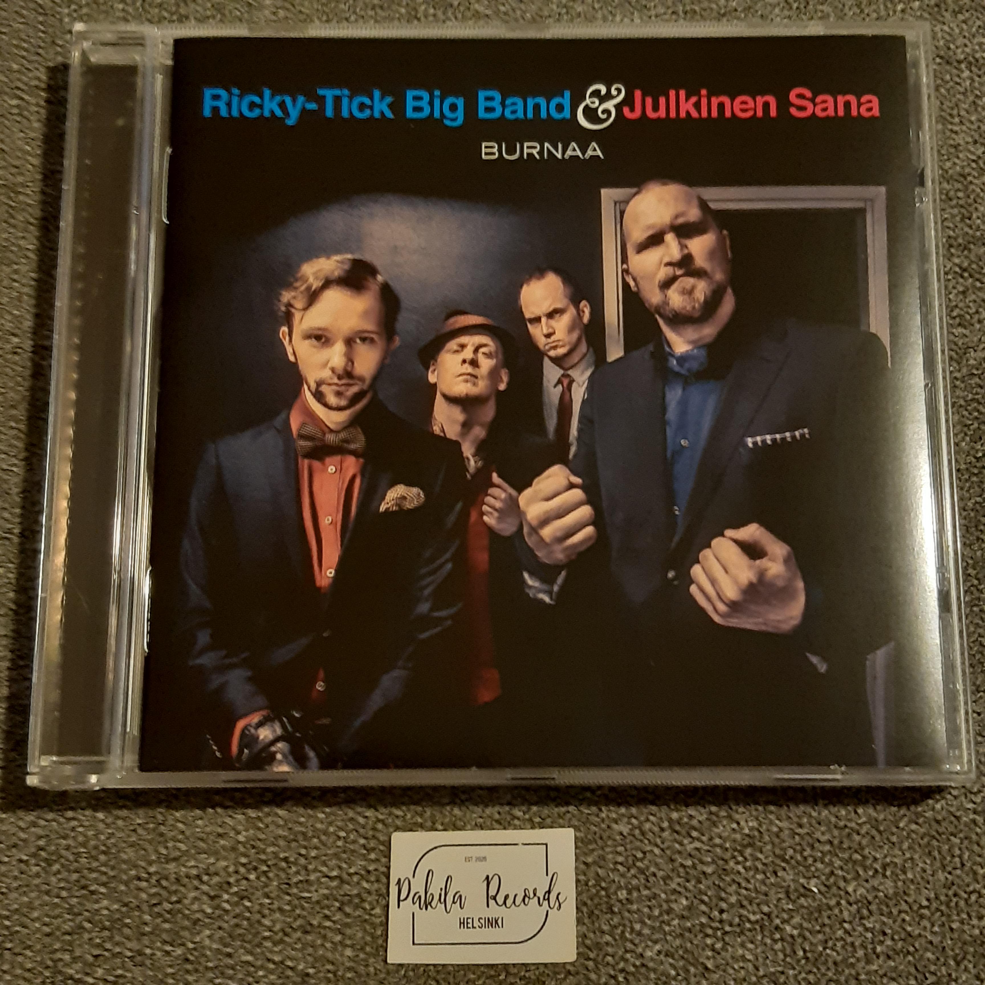 Ricky-Tick Big Band & Julkinen Sana - Burnaa - CD (käytetty)