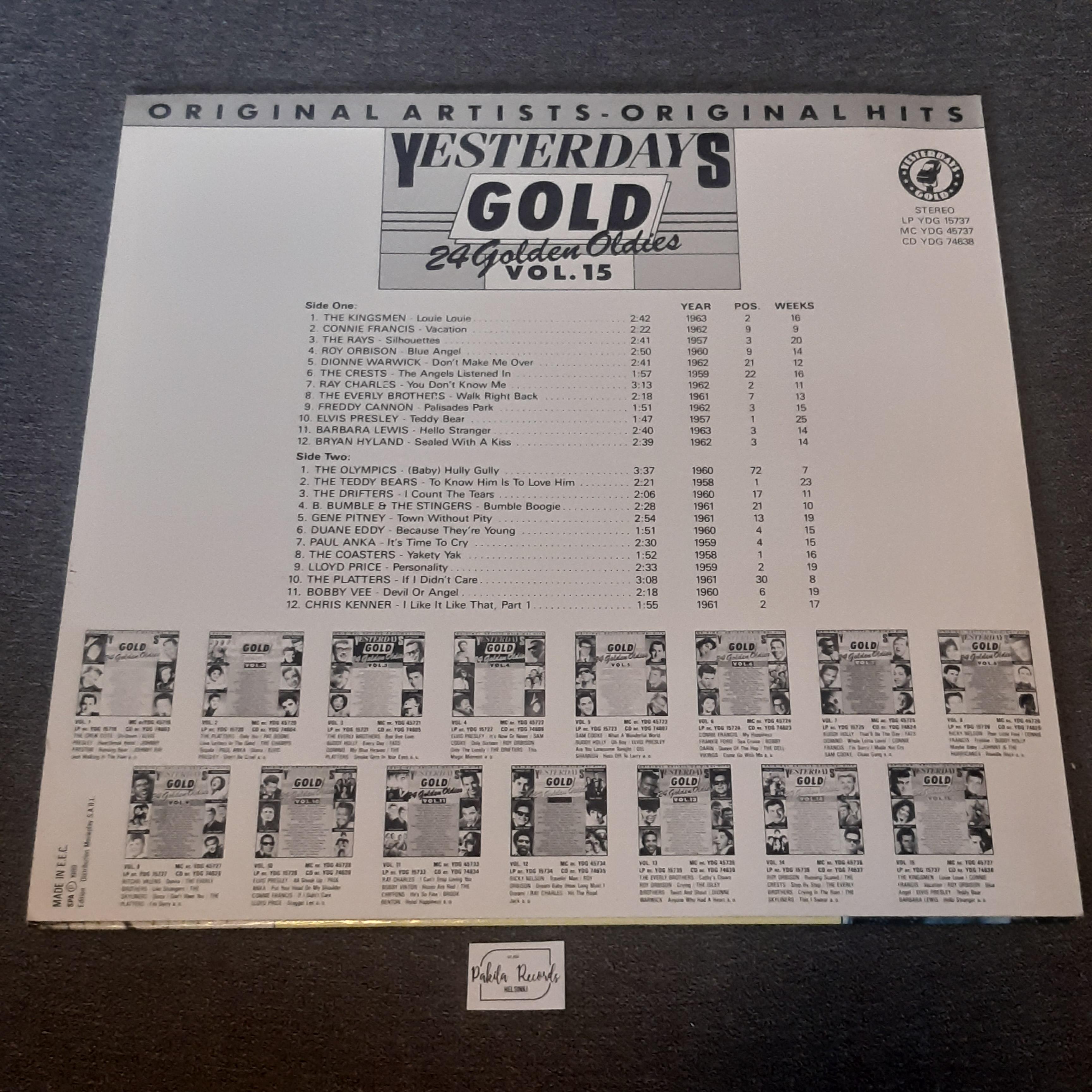 Yesterdays Gold Vol. 15 - LP (käytetty)