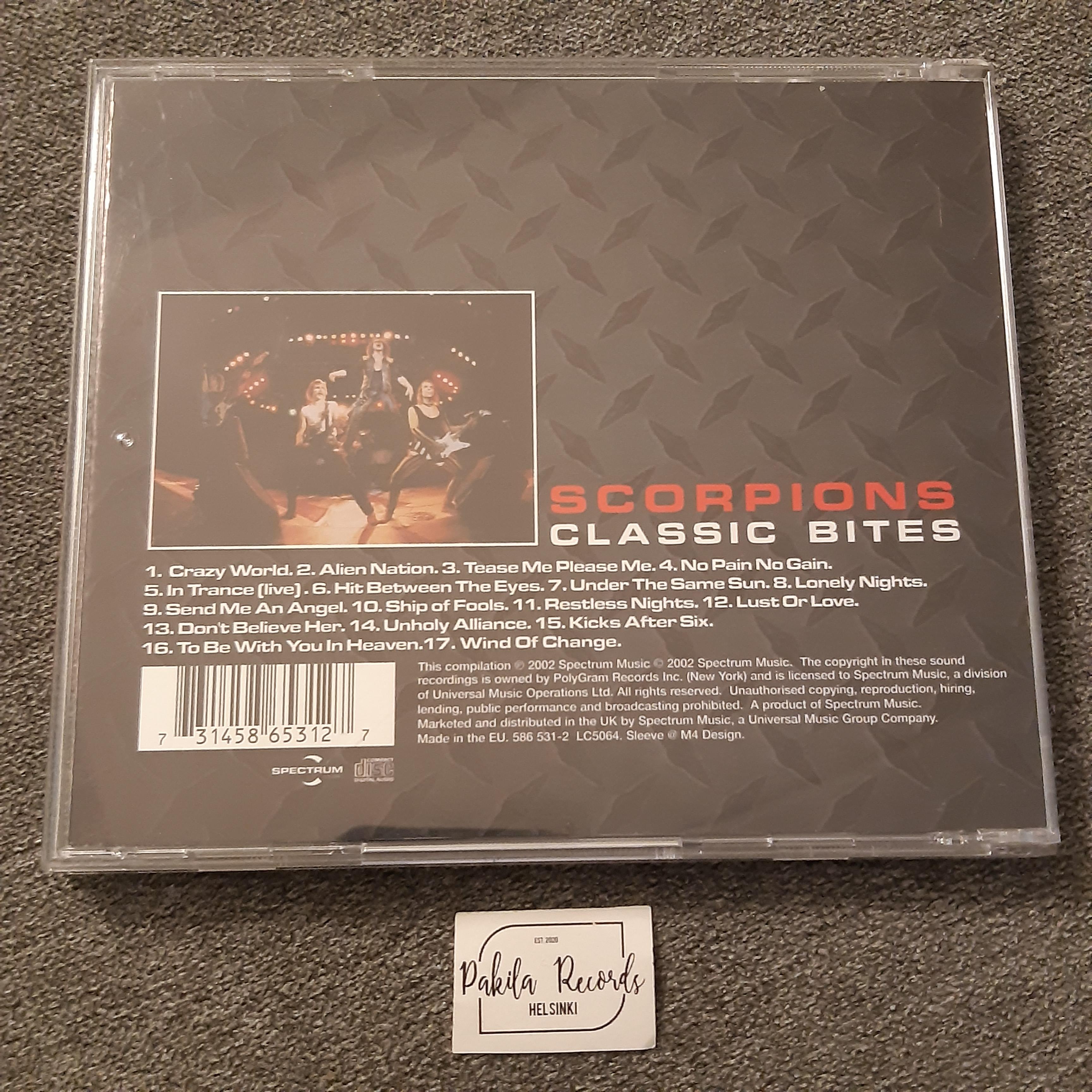Scorpions - Classic Bites - CD (käytetty)
