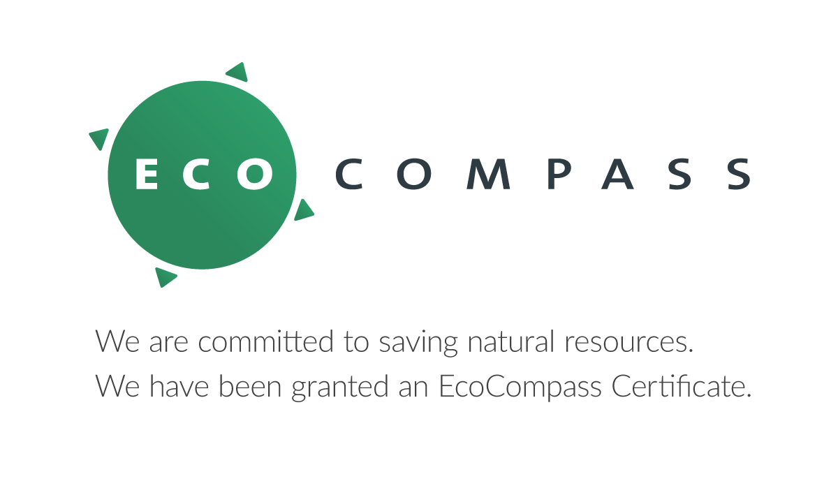 Ecocompass logo, tahko