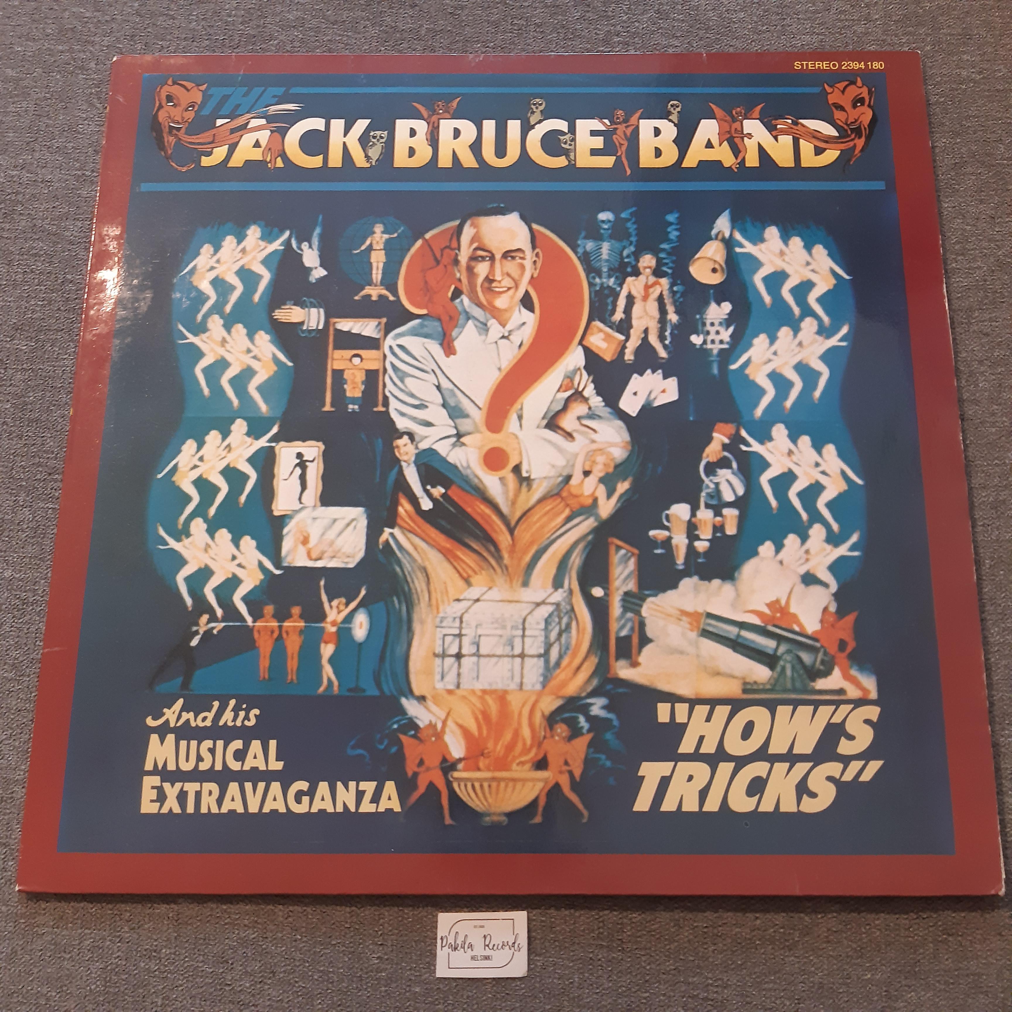 The Jack Bruce Band - How's Tricks - LP (käytetty)