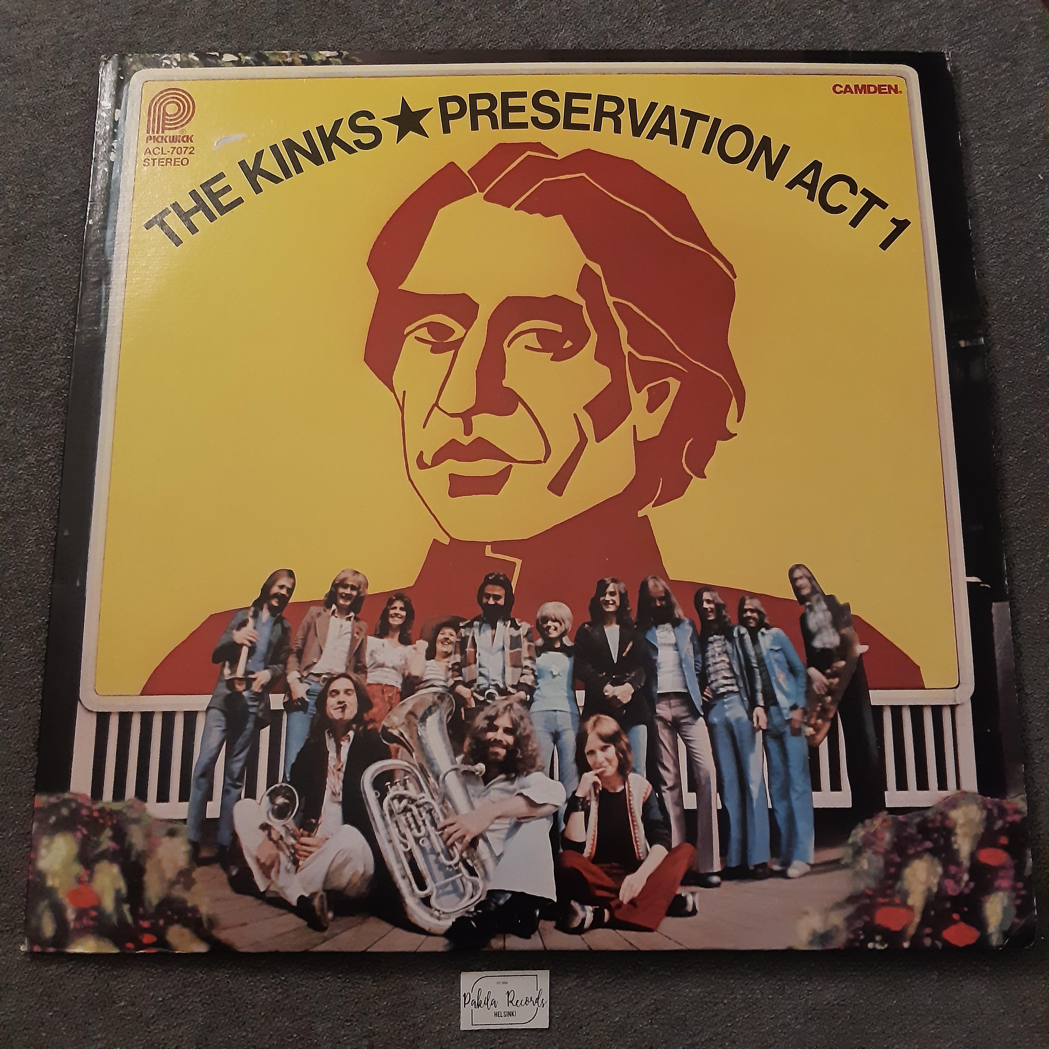 The Kinks - Preservation Act 1 - LP (käytetty)