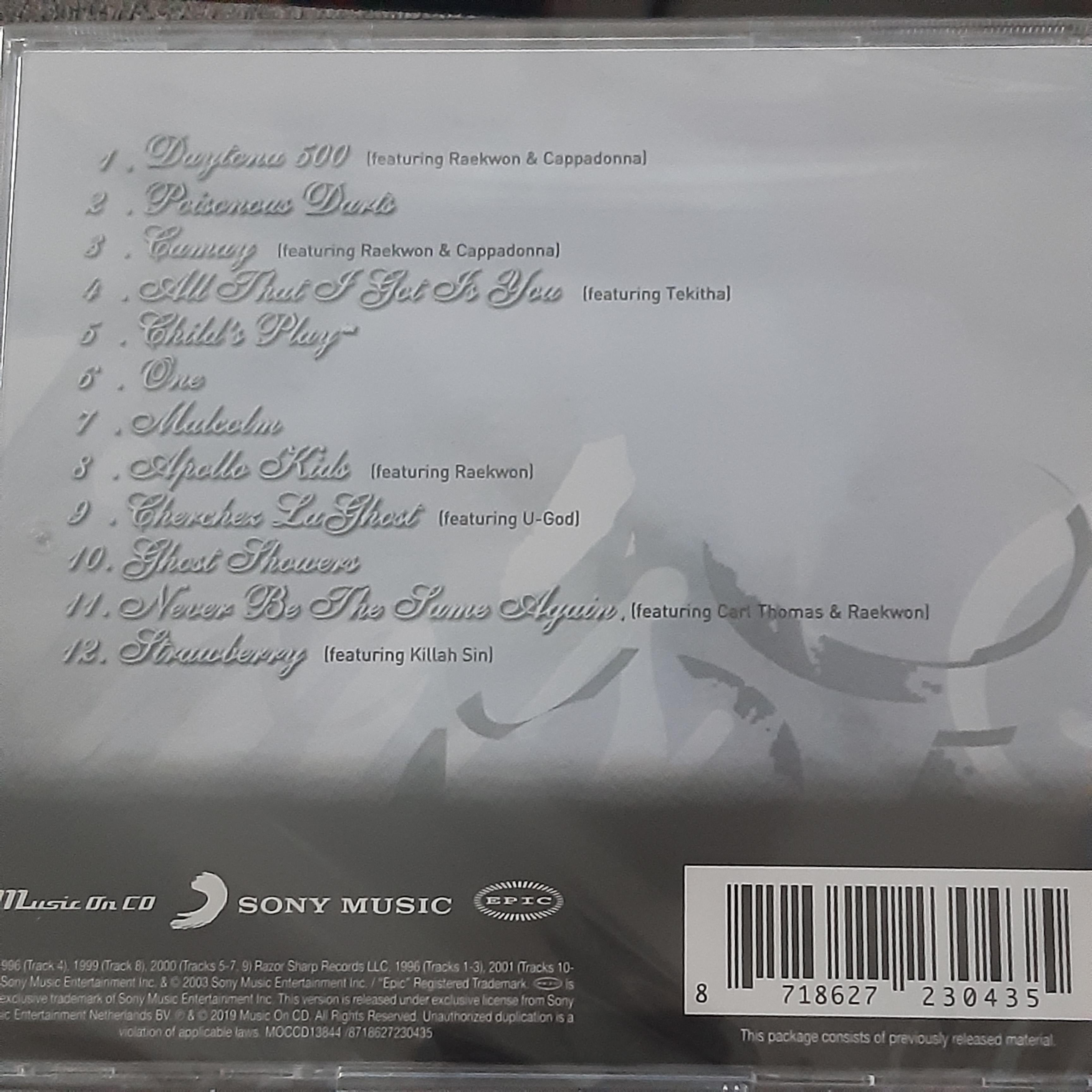Ghostface Killah - Shaolin's Finest - CD (uusi)