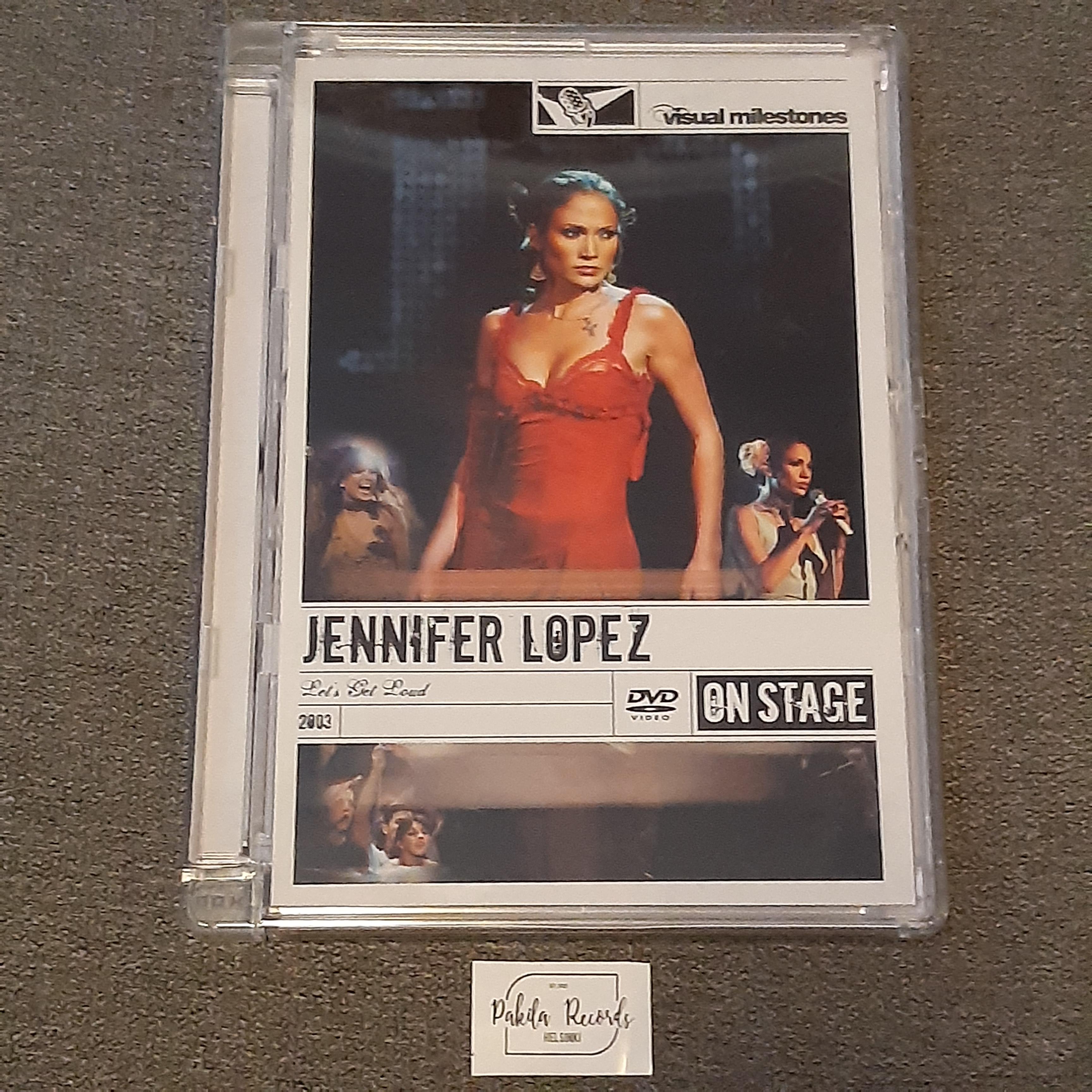 Jennifer Lopez - Let's Get Loud - DVD (käytetty)