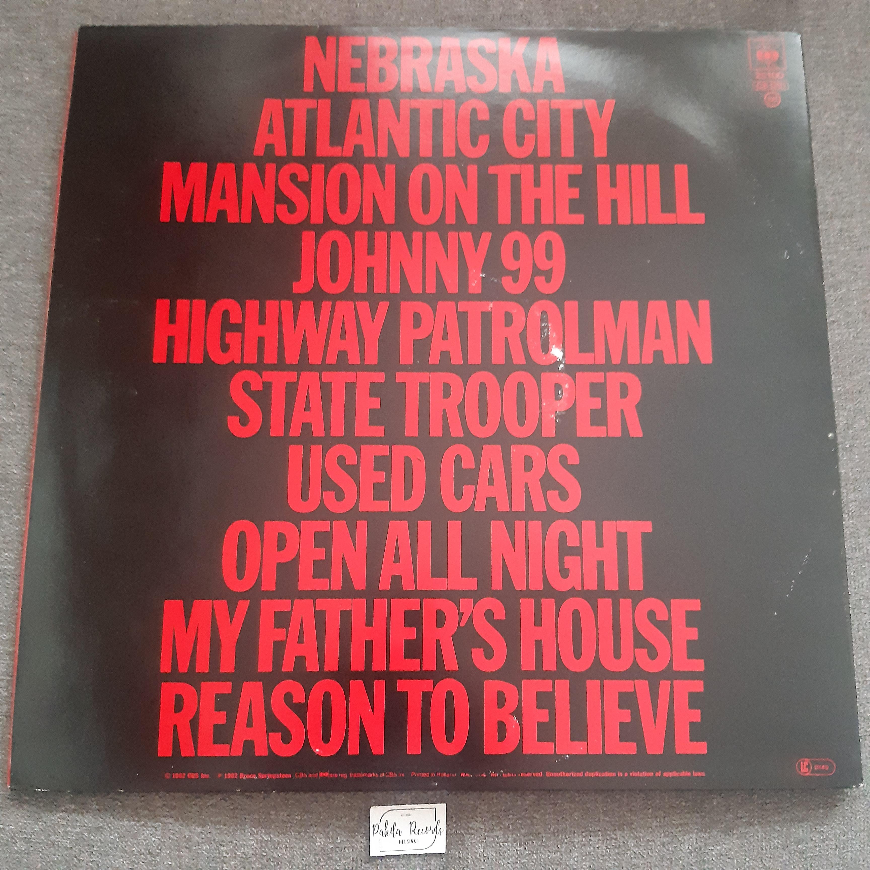 Bruce Springsteen - Nebraska - LP (käytetty)