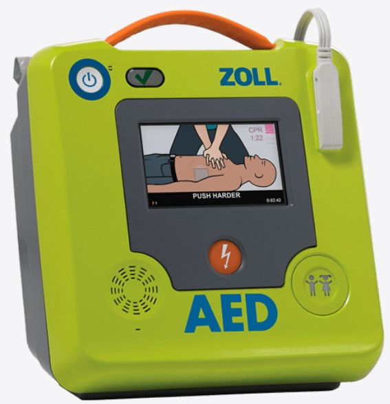 ZOLL AED3 + elvytyskurssi 4h (TARJOUS)