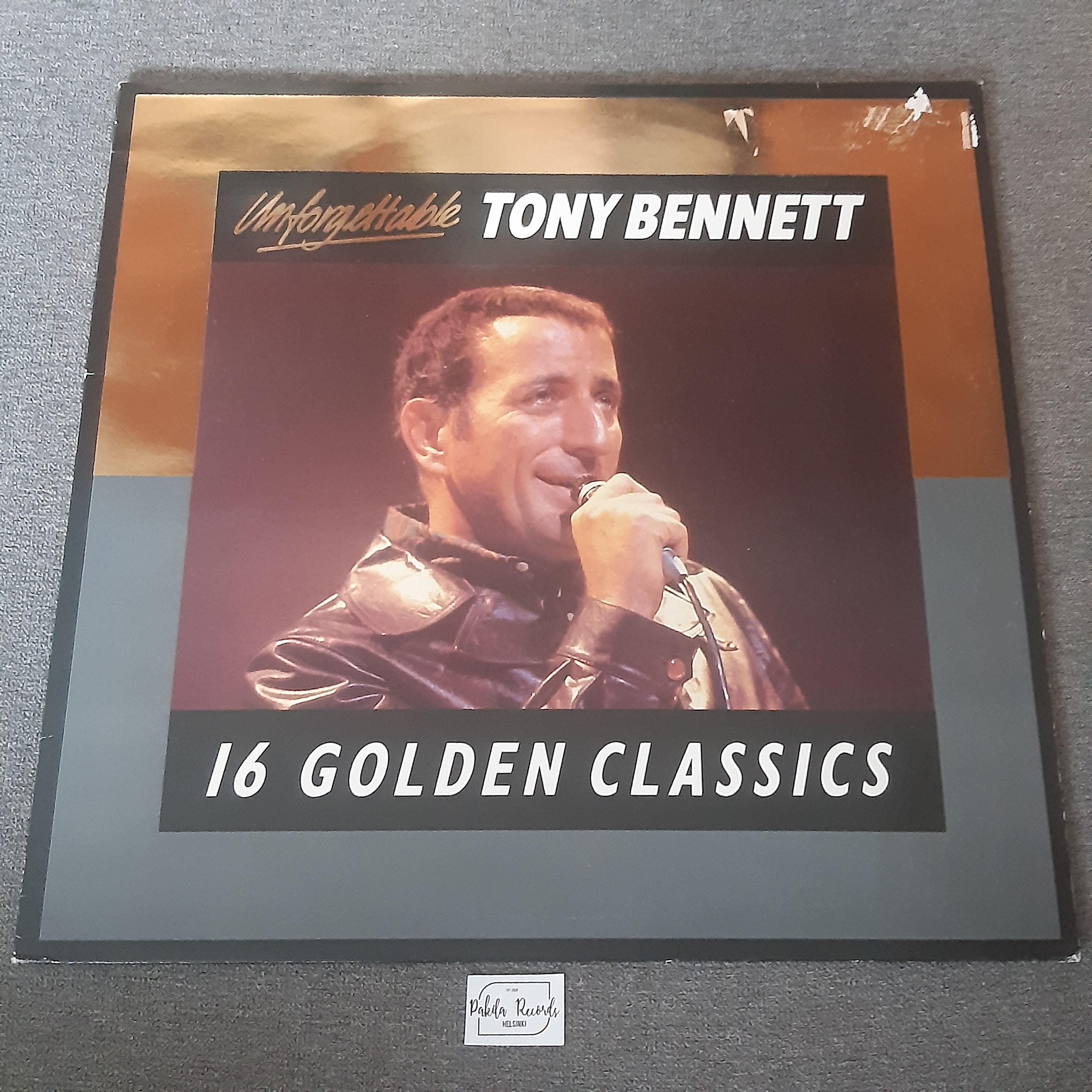 Tony Bennett - Unforgettable 16 Golden Classics - LP (käytetty)