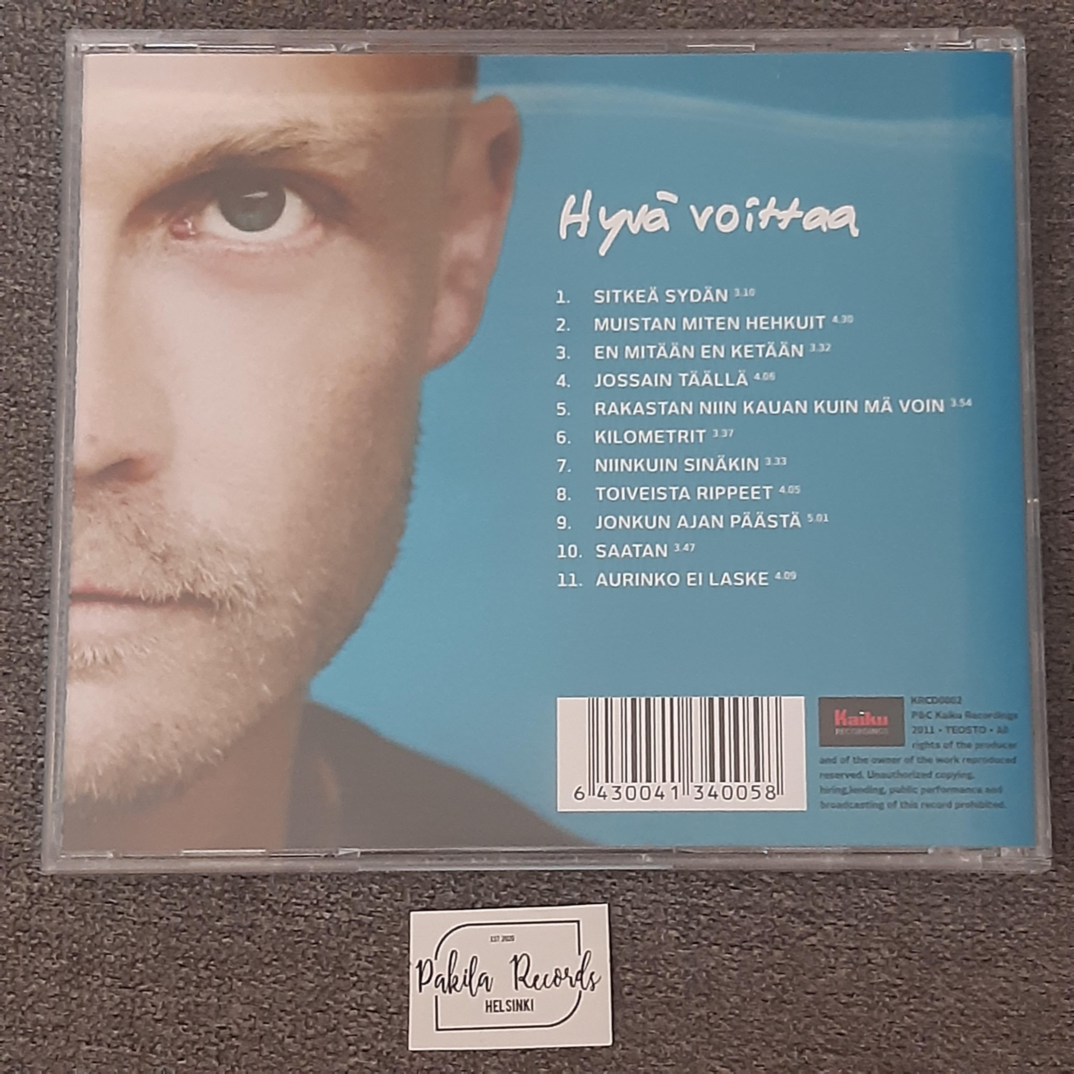 Juha Tapio - Hyvä voittaa - CD (käytetty)