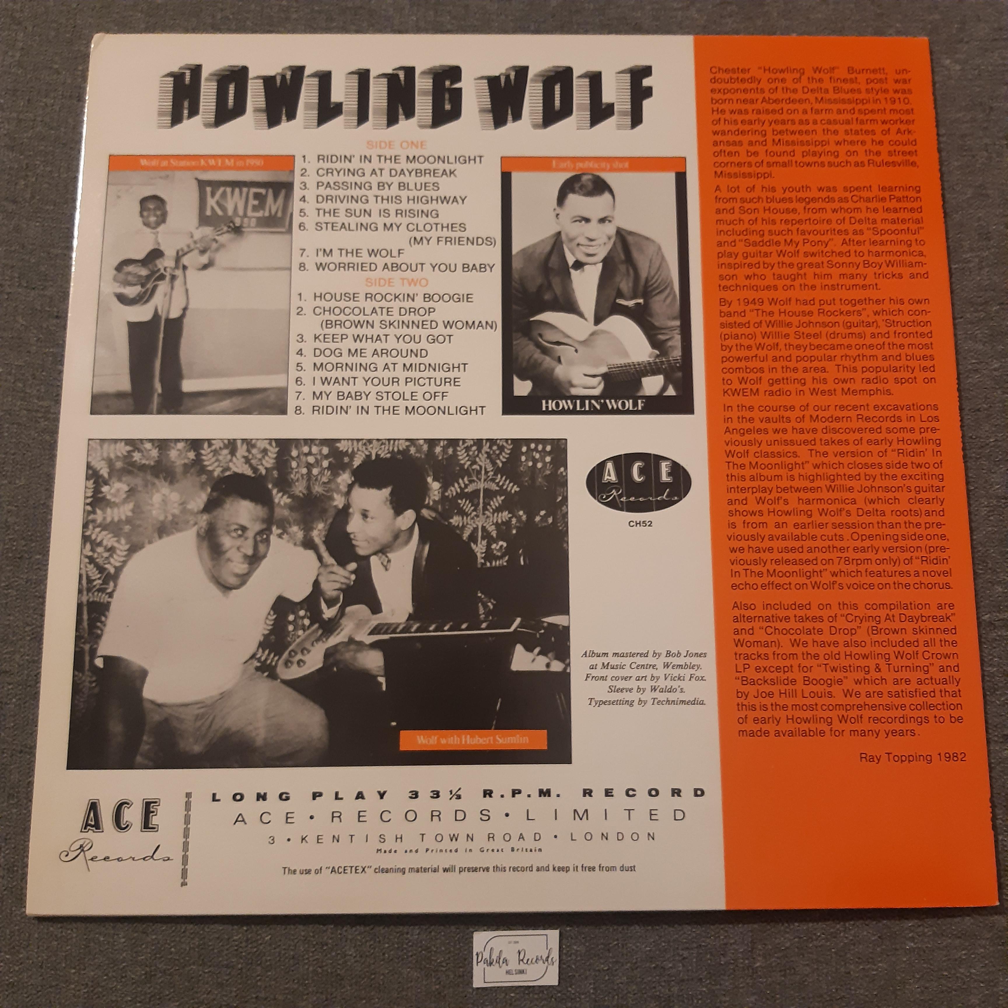 Howling Wolf - Ridin' In The Moonlight - LP (käytetty)