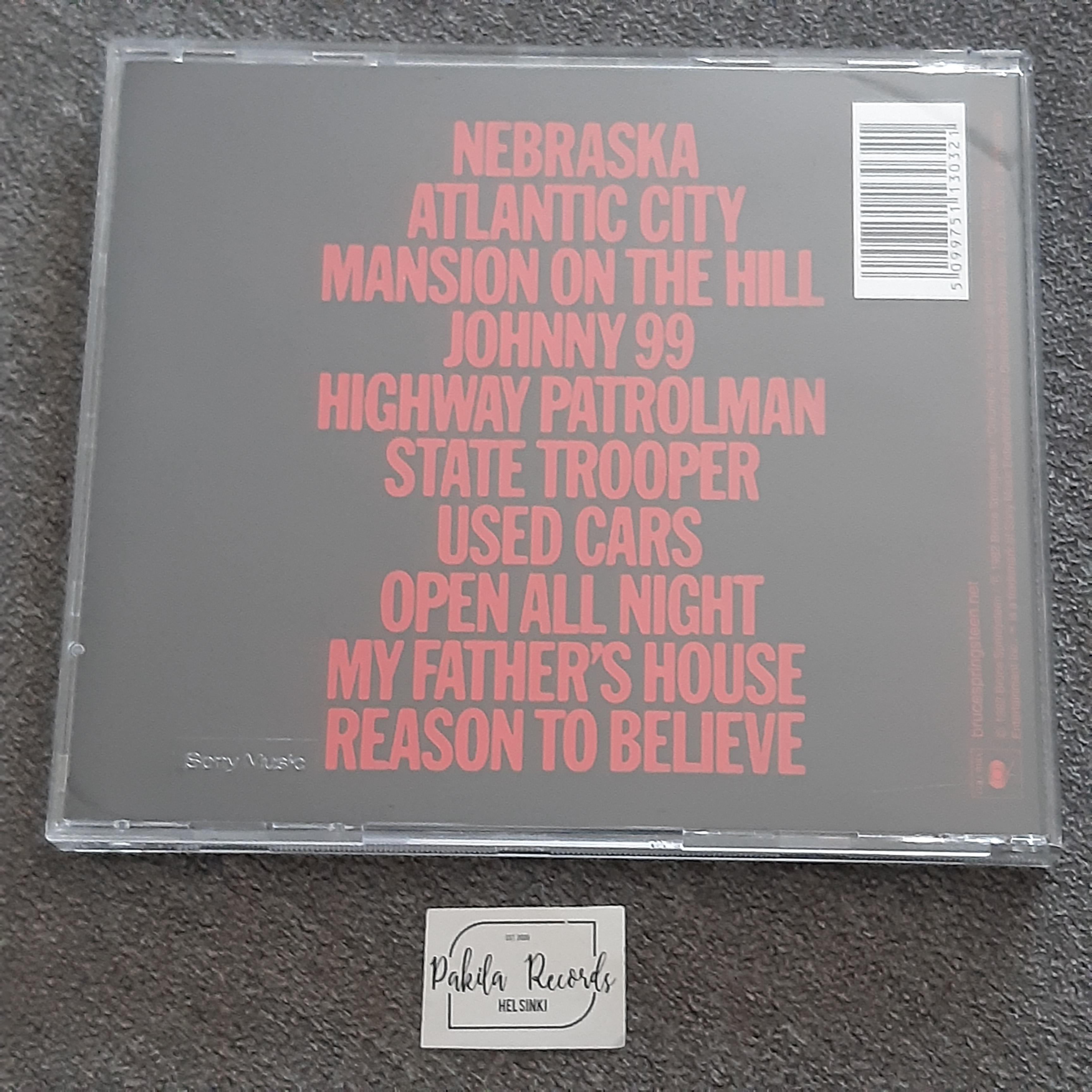 Bruce Springsteen - Nebraska - CD (käytetty)