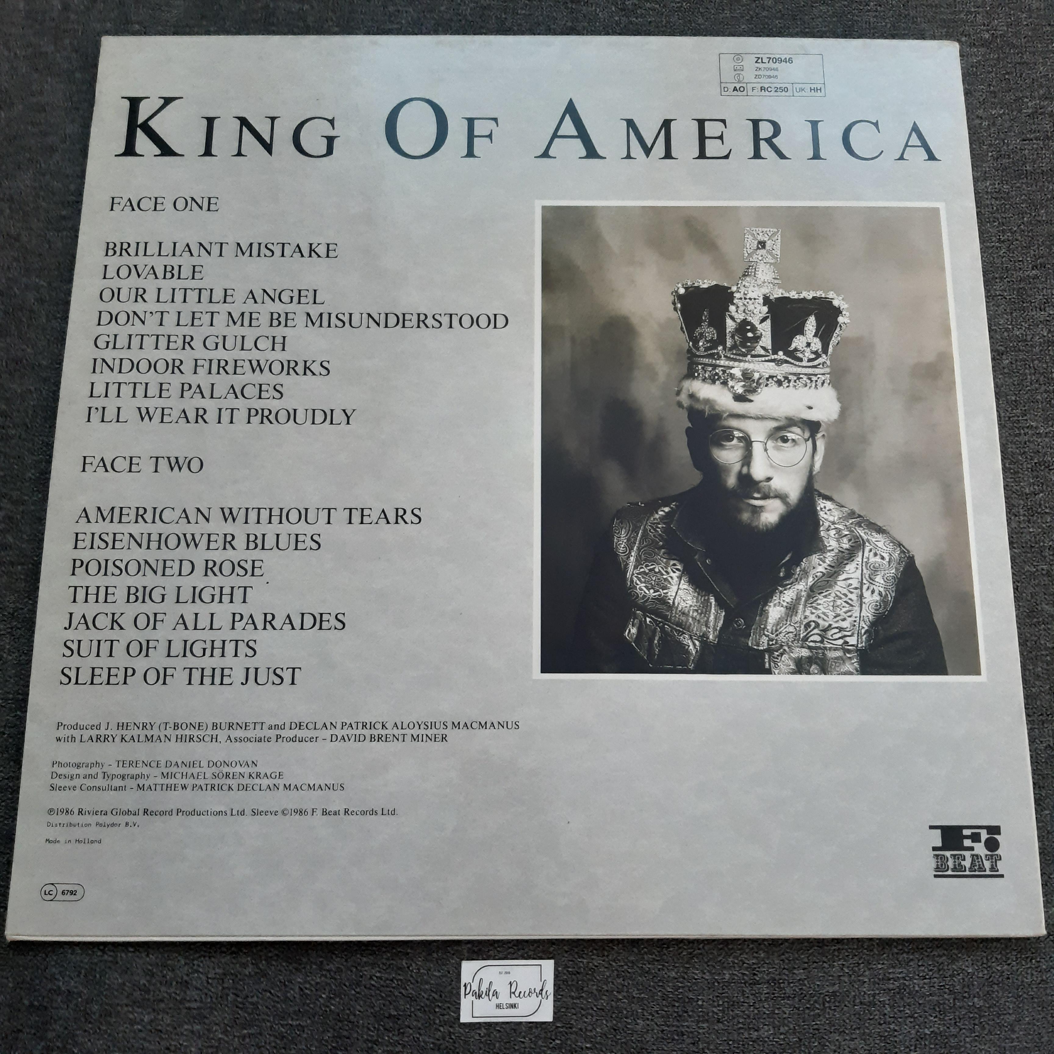 The Costello Show - King Of America - LP (käytetty)