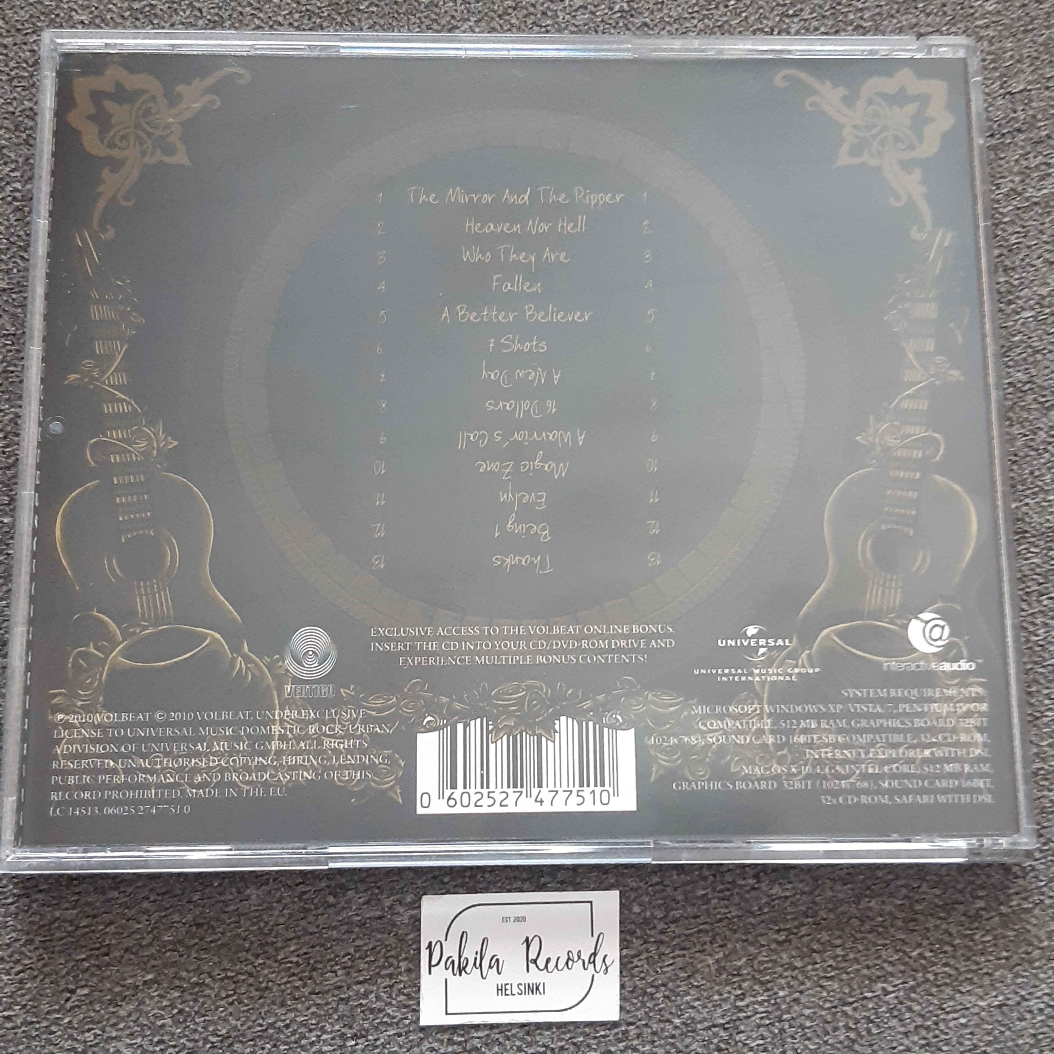 Volbeat - Beyond Hell / Above Heaven - CD (käytetty)