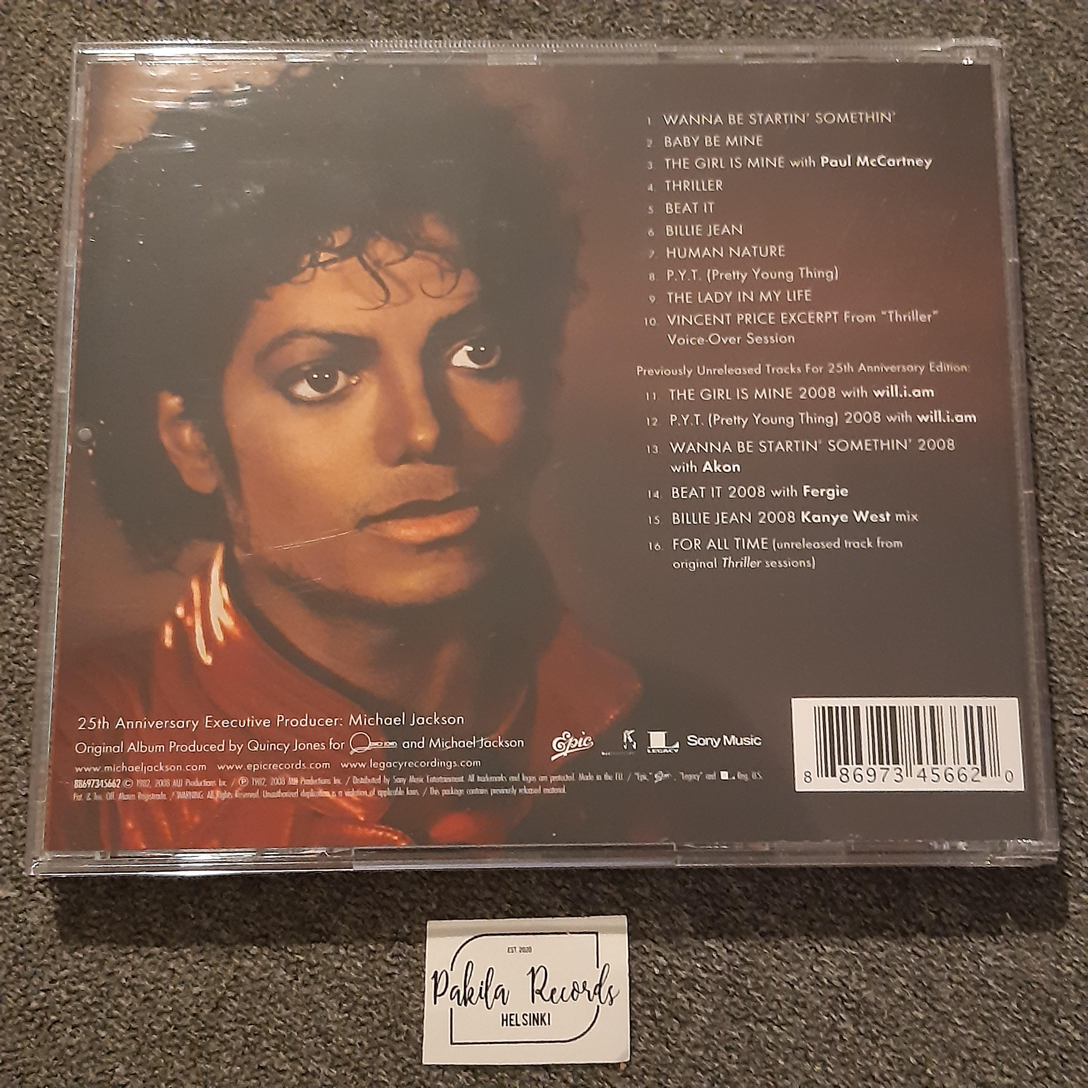 Michael Jackson - Thriller - CD (käytetty)
