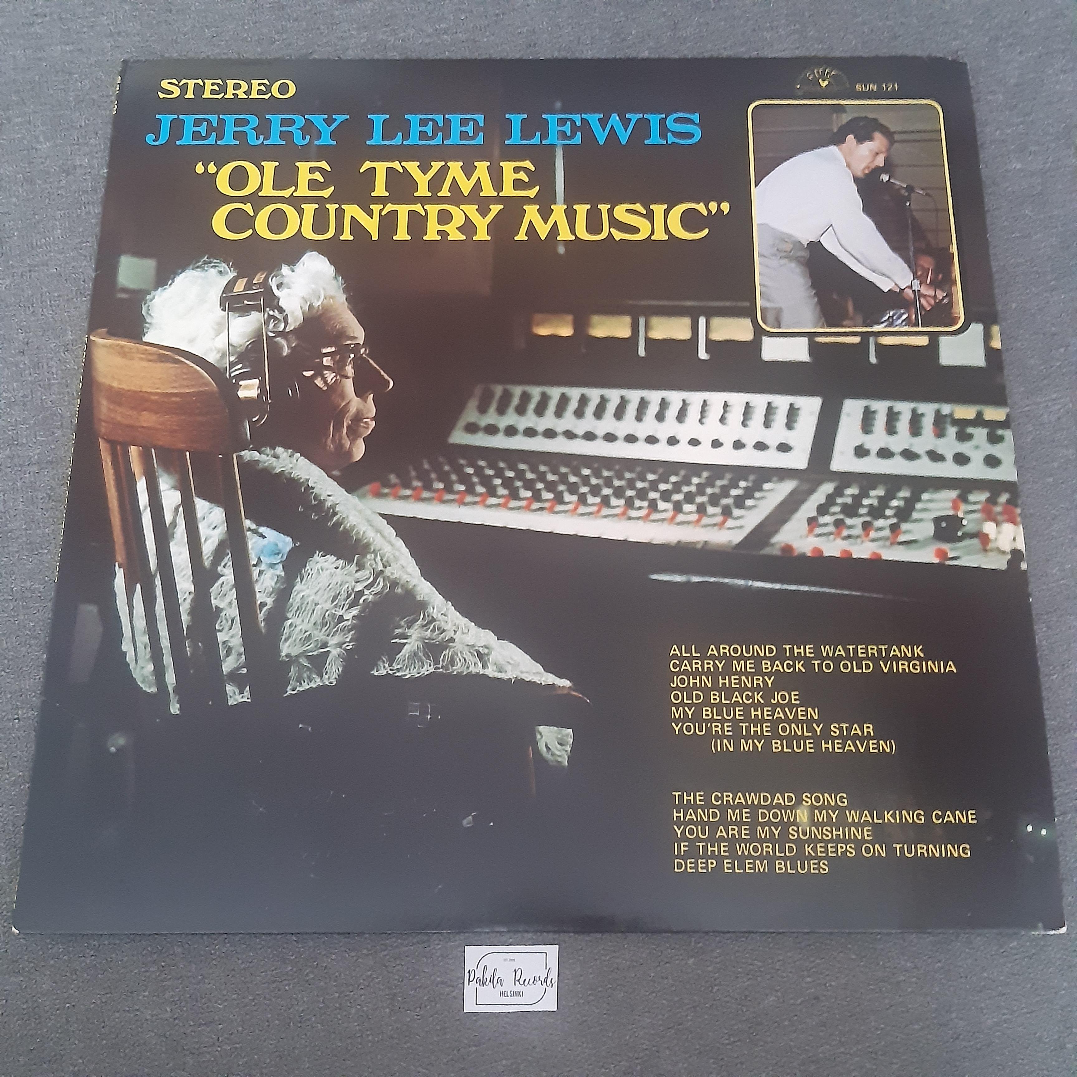 Jerry Lee Lewis - Ole Tyme Country Music - LP (käytetty)