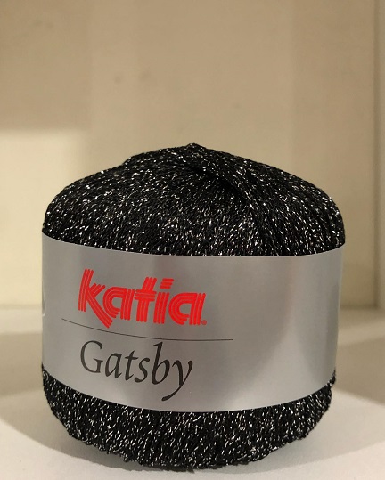 katia Gatsby, väri 88502 / musta-hopea