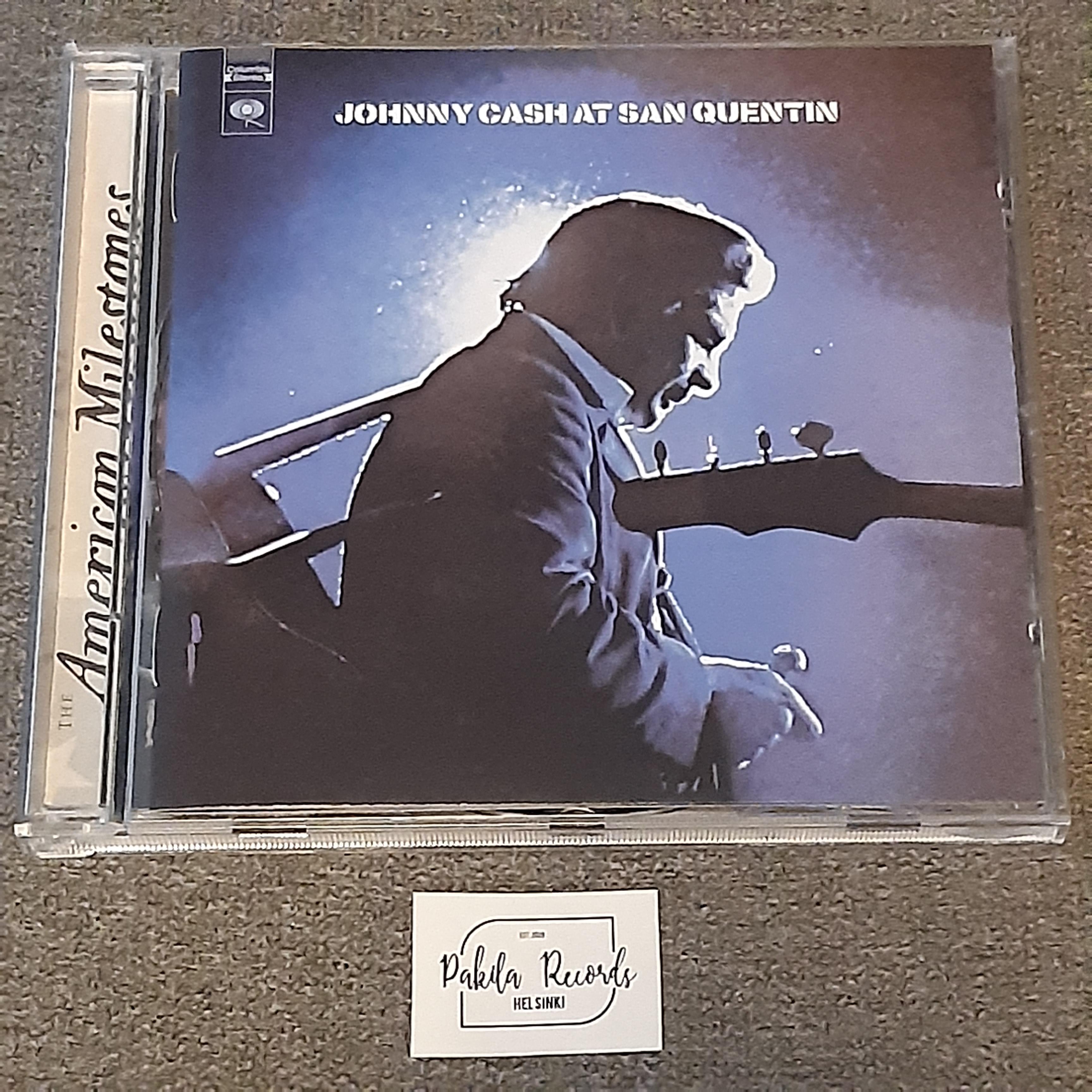 Johnny Cash - At San Quentin - CD (käytetty)