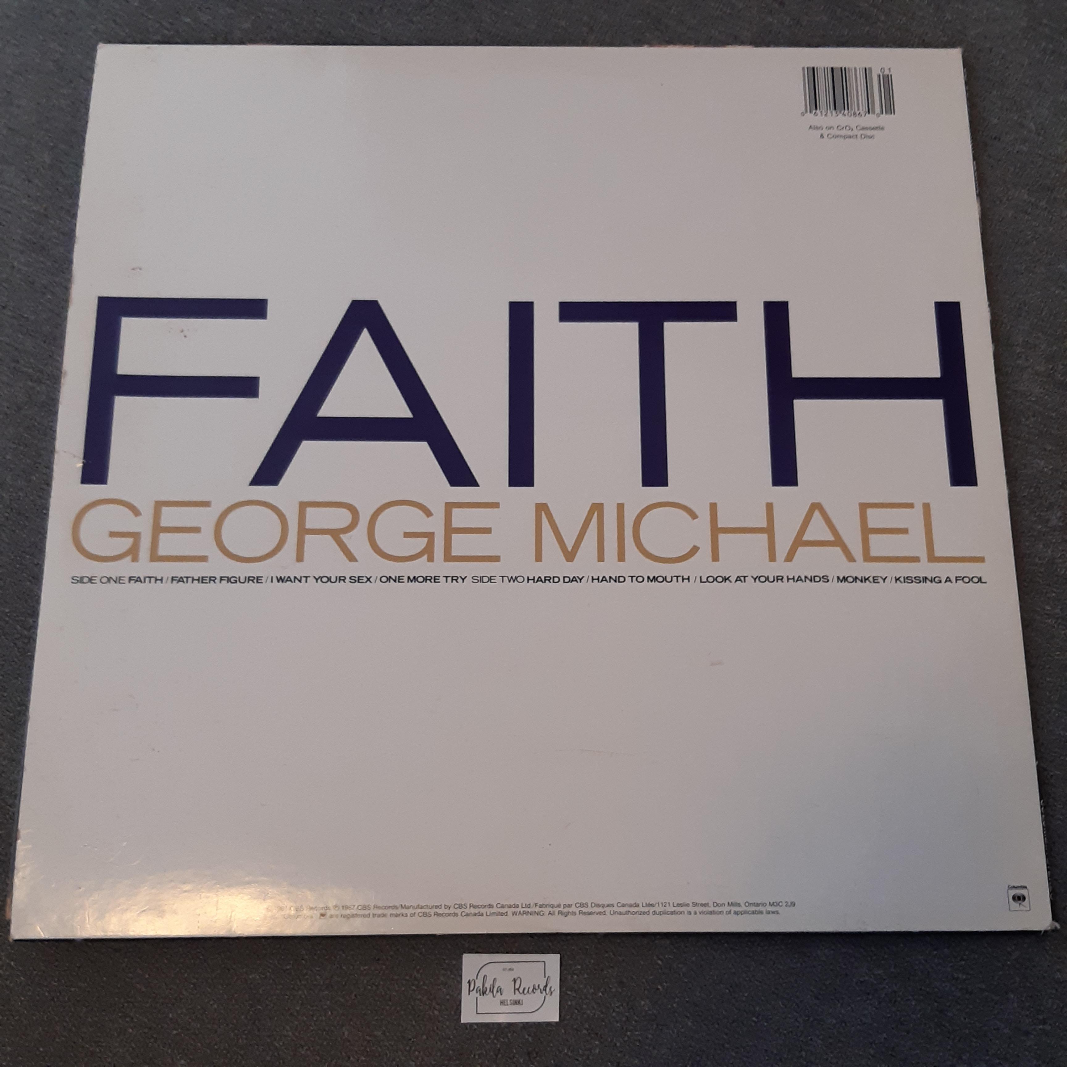 George Michael - Faith - LP (käytetty)
