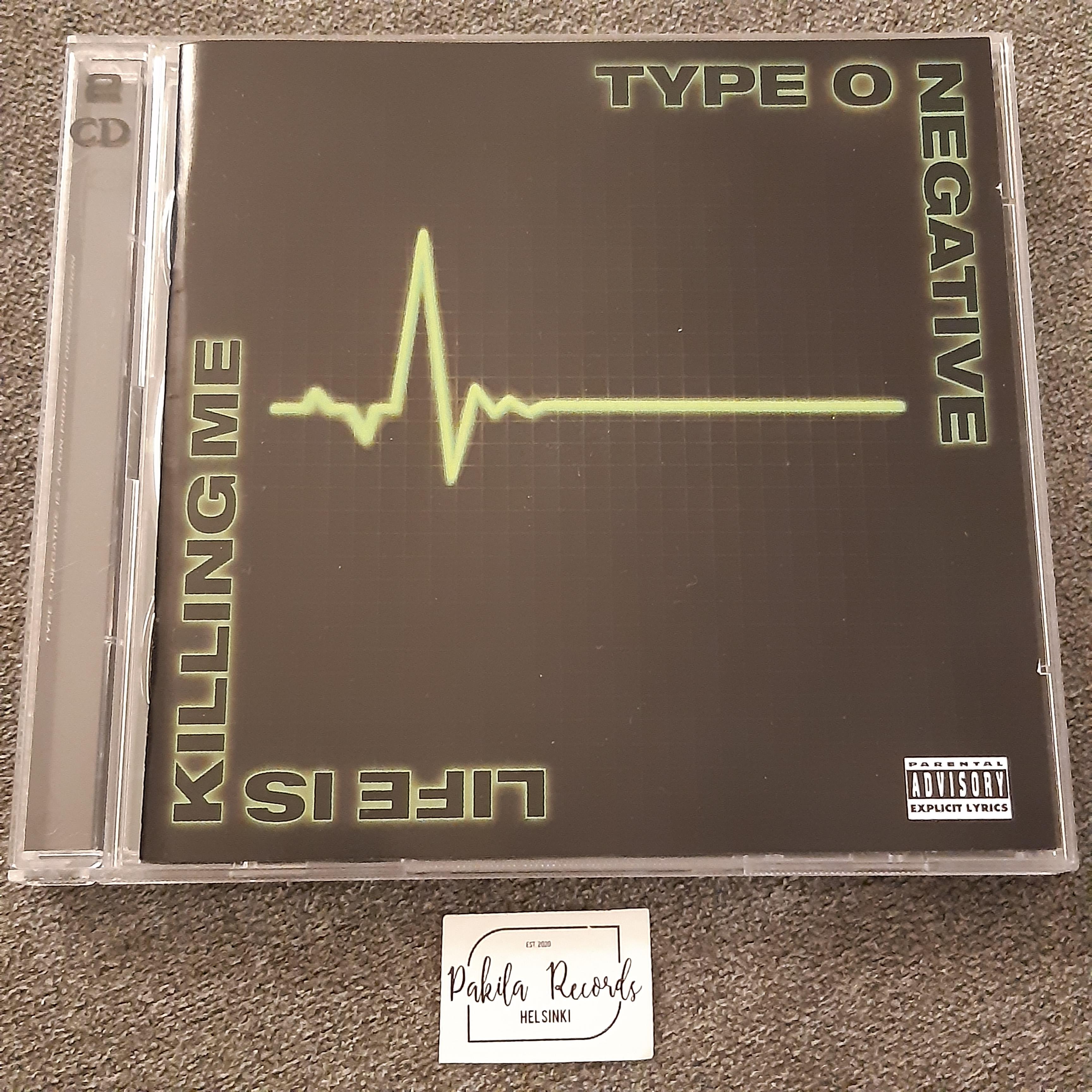 Type O Negative - Life Is Killing Me - 2 CD (käytetty)