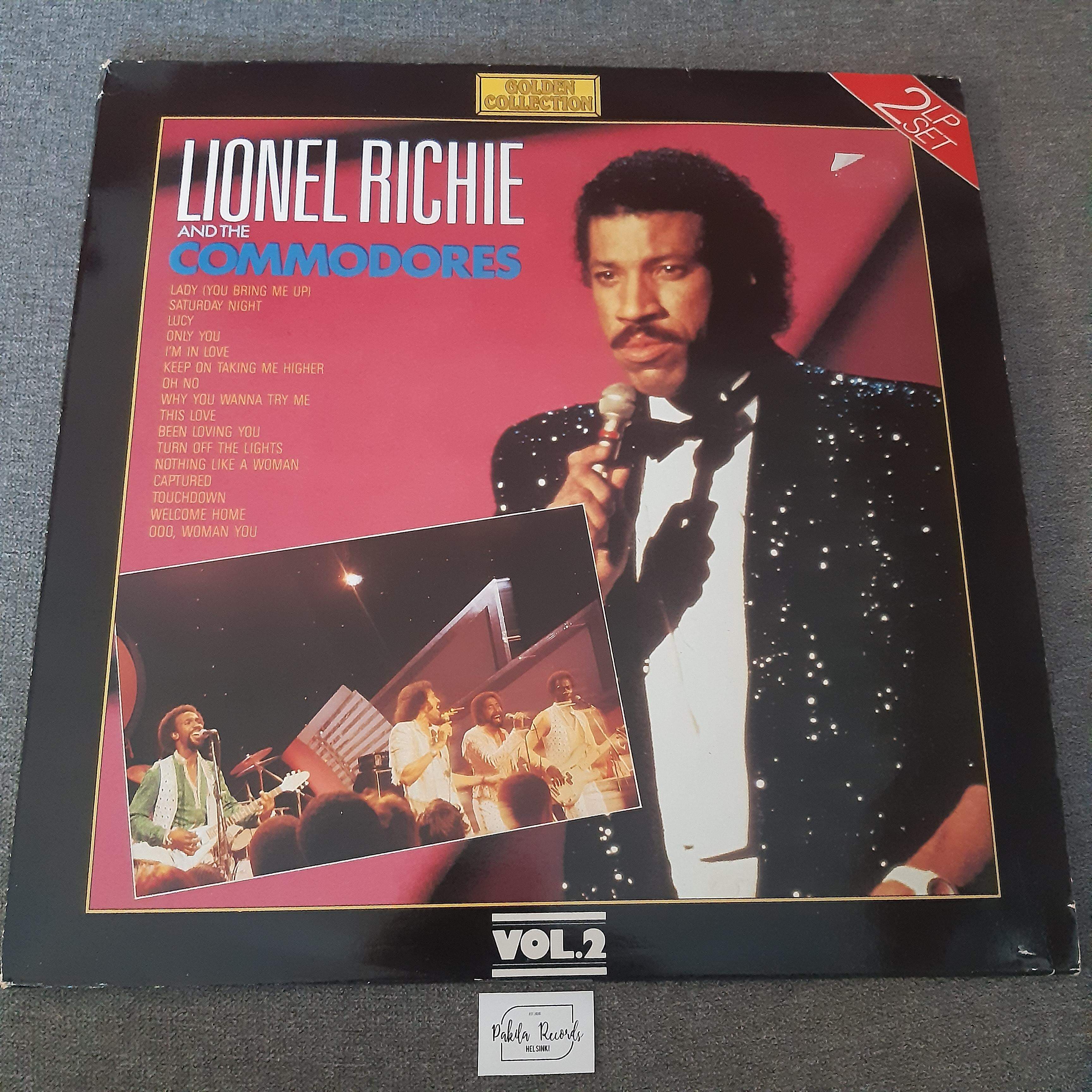 Lionel Richie And The Commodores - Golden Collection Vol. 2 - 2 LP (käytetty)
