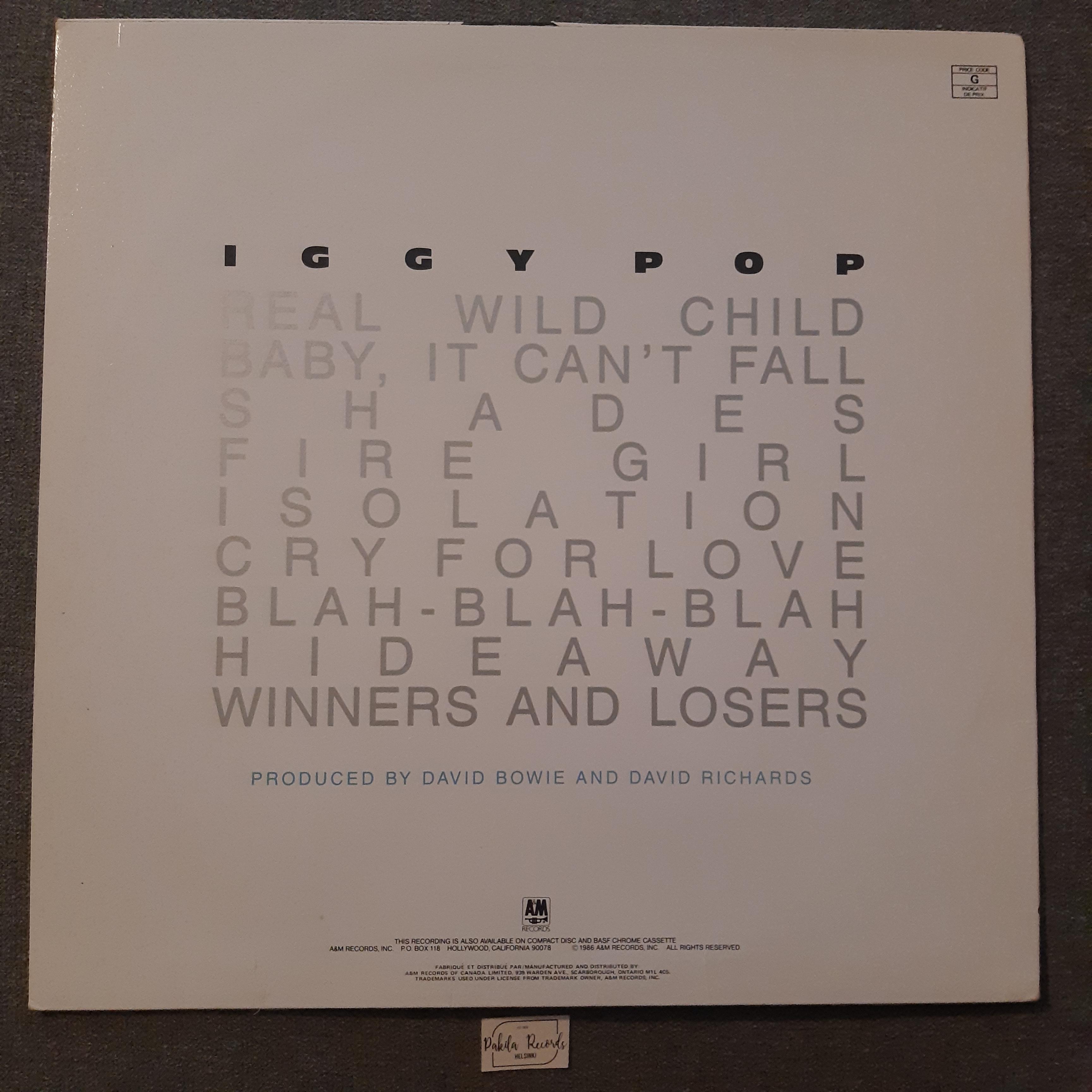 Iggy Pop - Blah-Blah-Blah - LP (käytetty)